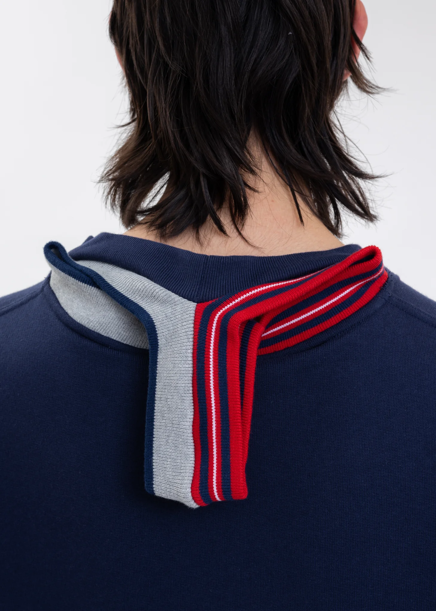 Navy Y/PROJECT X FILA THREE COLLAR Sweater - Image 10