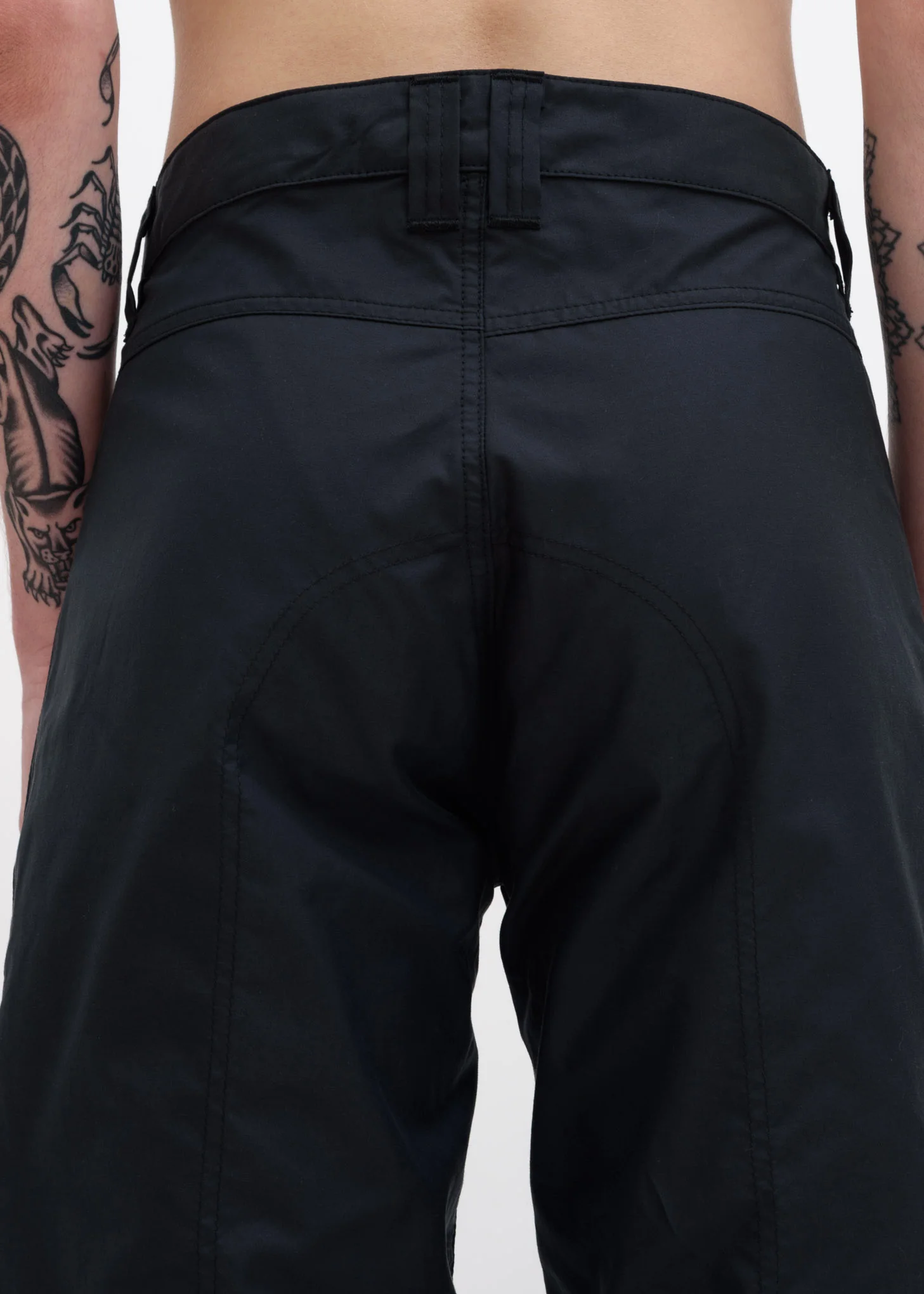 Navy Yolanda Biker Trousers - Image 5