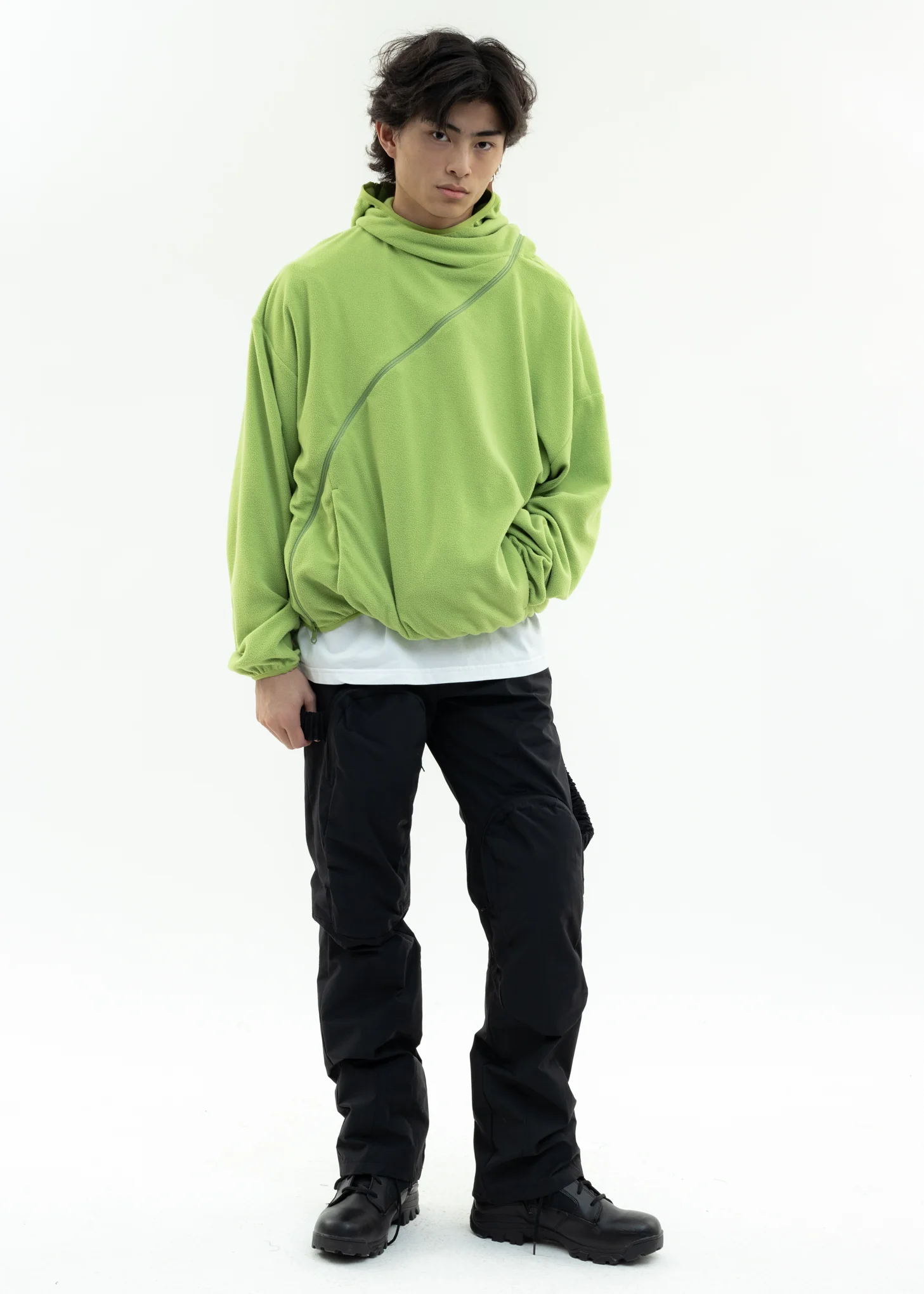 Neon Green 4.0+ HOODIE CENTER - Image 3