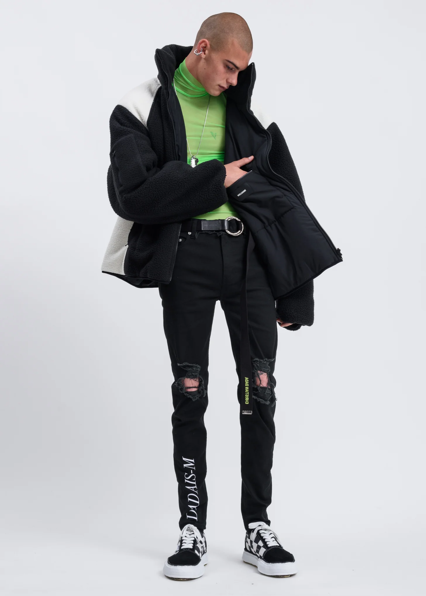 Neon Green Mesh Top - Image 5
