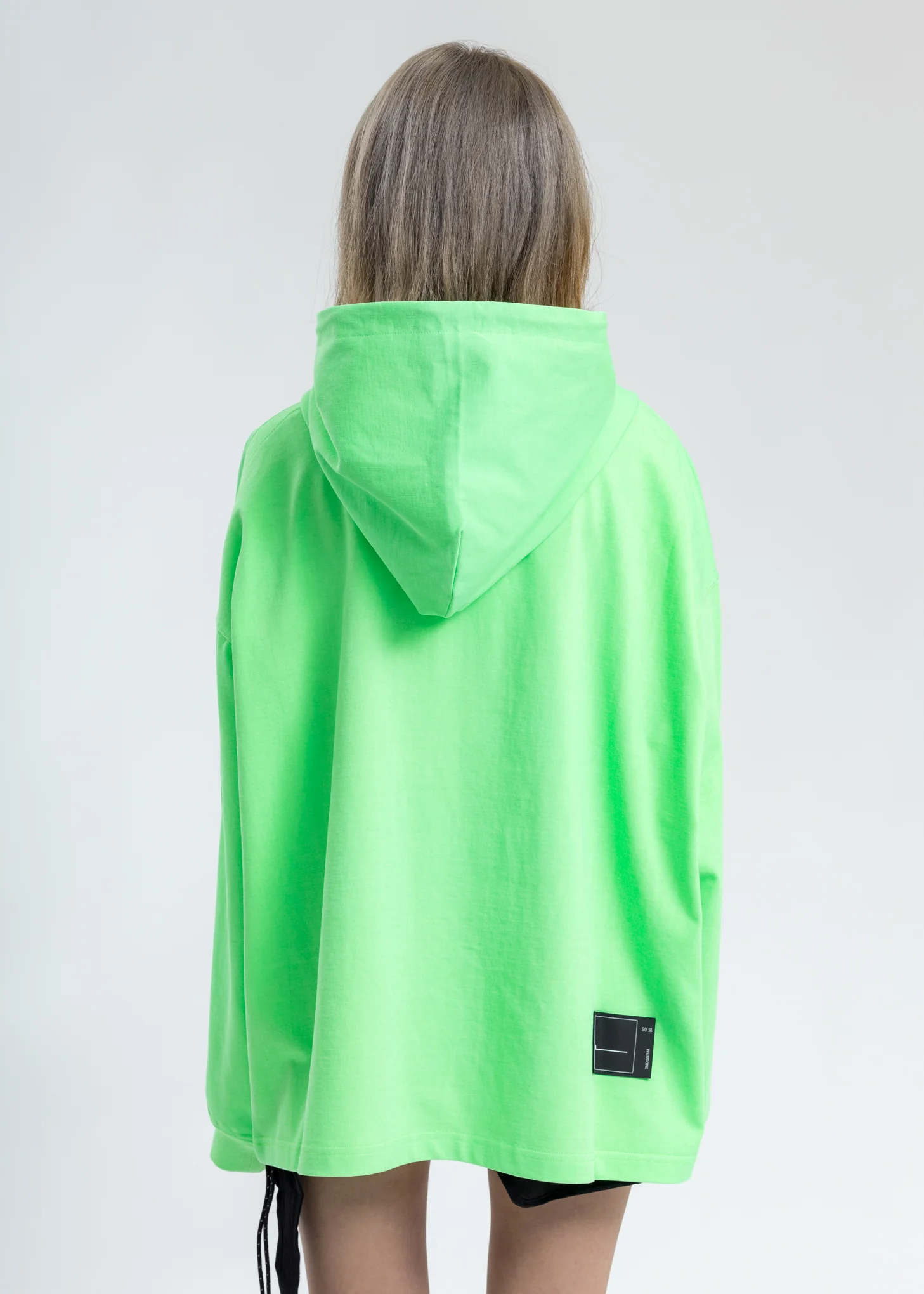 Neon Green WD Hoodie - Image 2