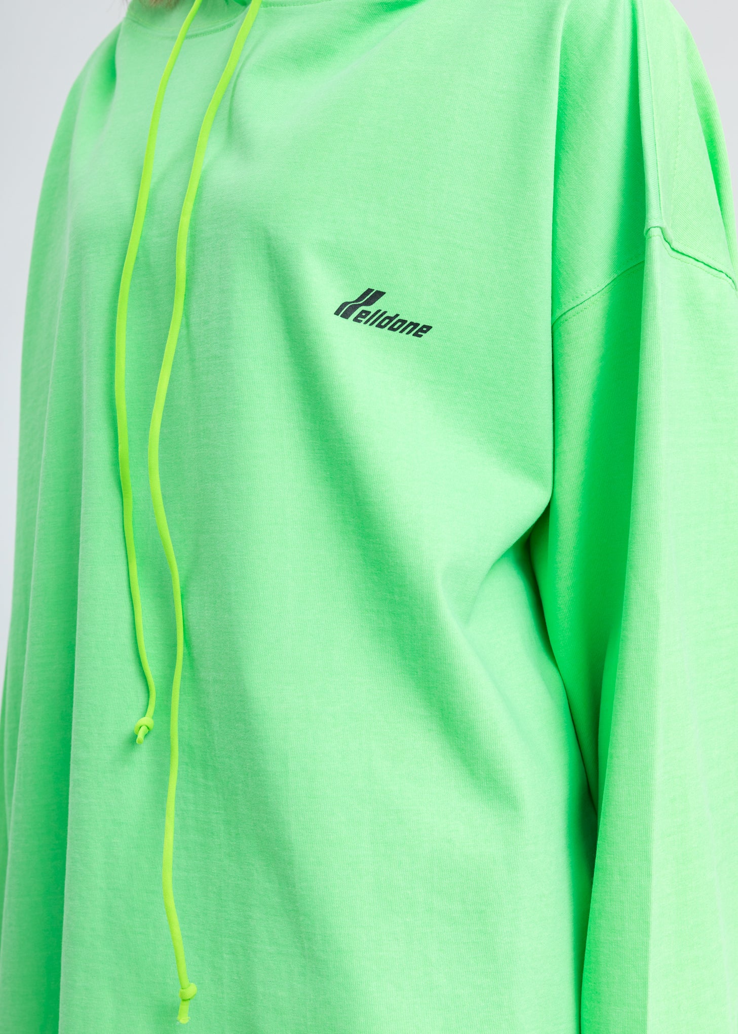 Neon Green WD Hoodie - Image 4