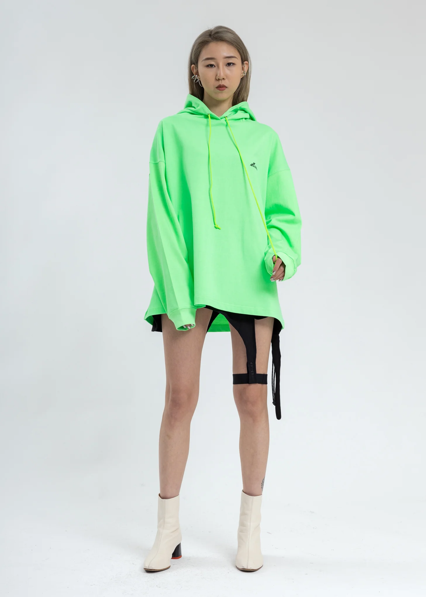 Neon Green WD Hoodie - Image 6