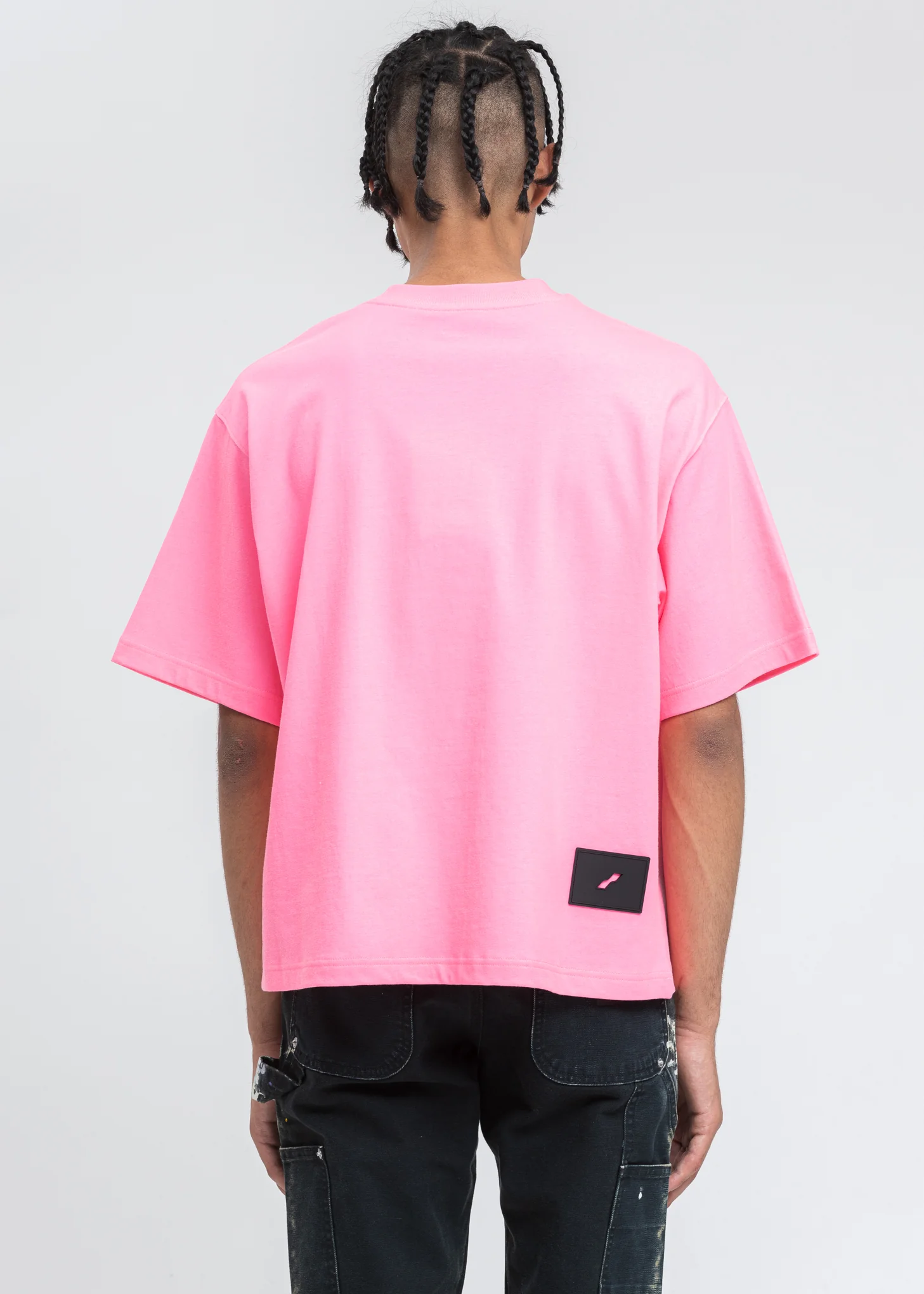 Neon Pink HOMESICK Logo T-Shirt - Image 2