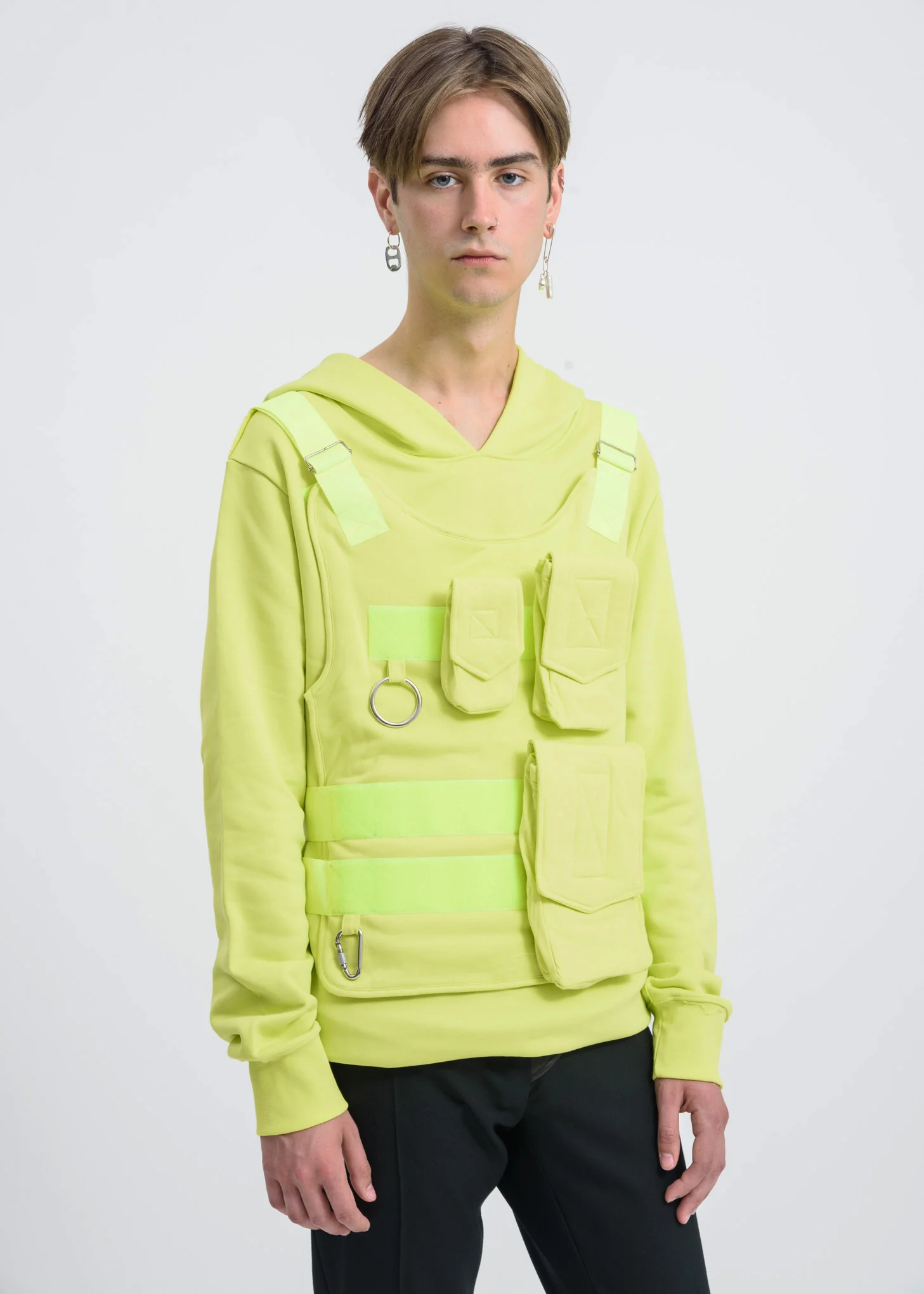Neon Yellow Stryker Hoodie