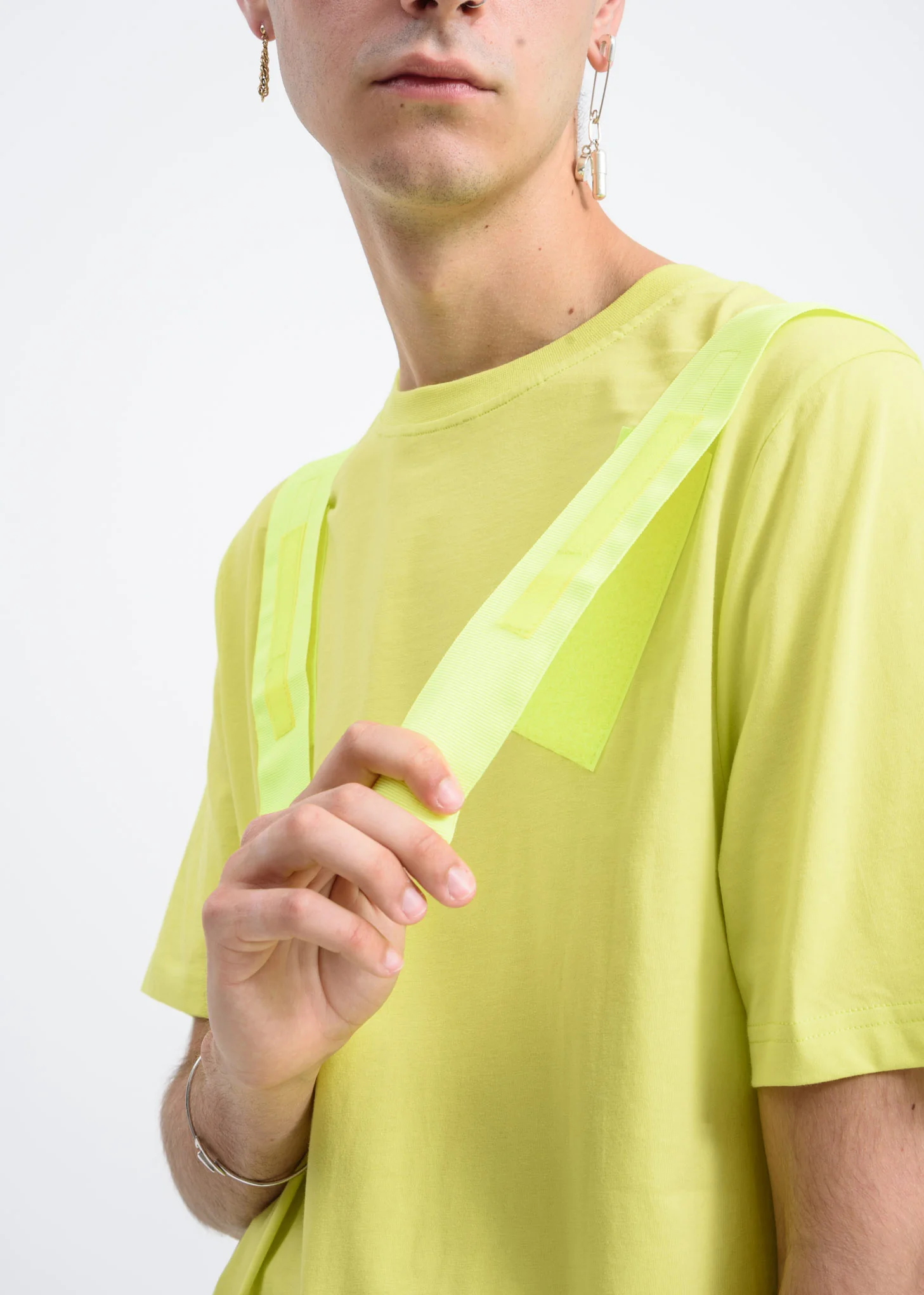 Neon Yellow Xander T-Shirt - Image 3