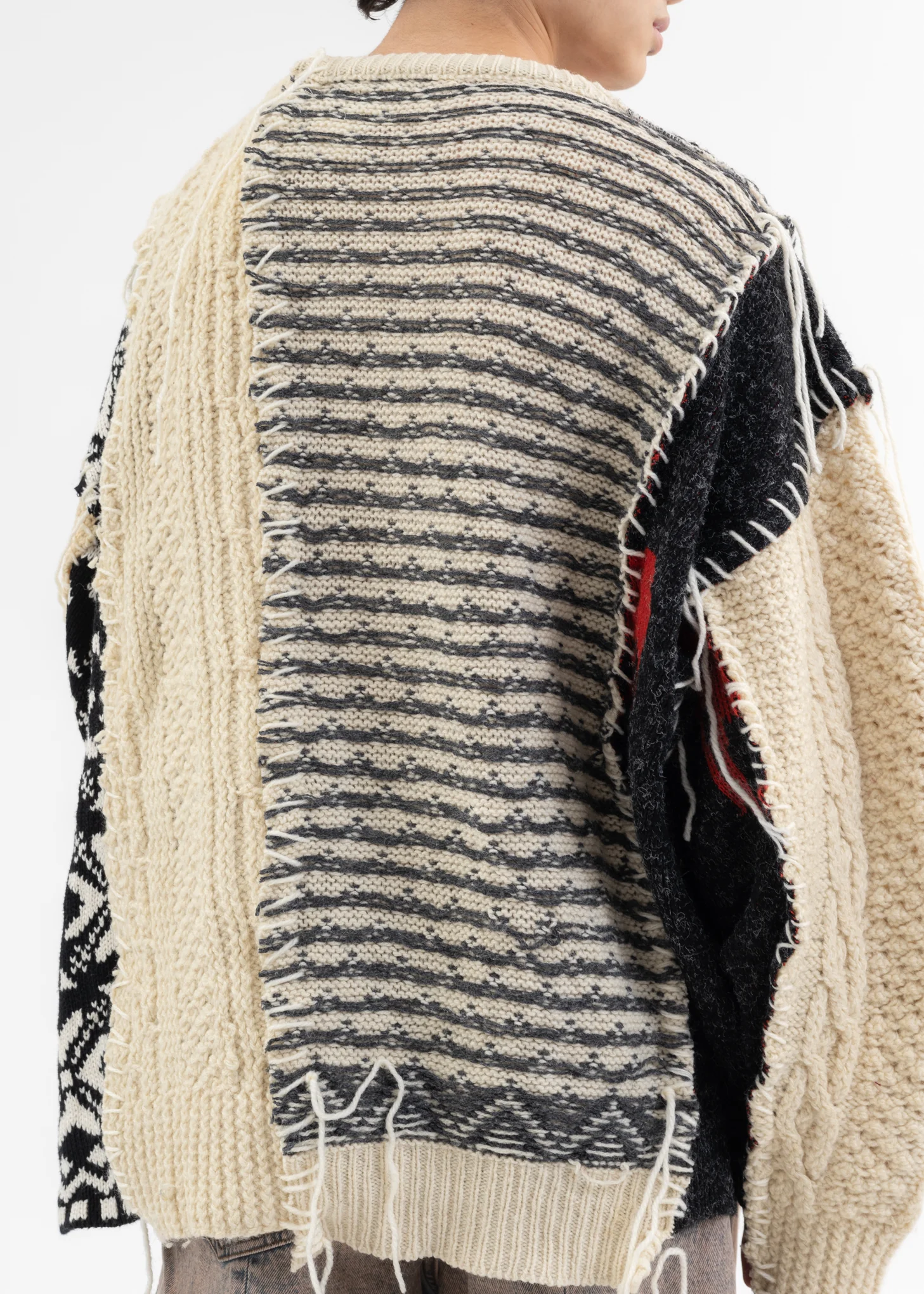 Nordic Collage Sweater -Style A - Image 2