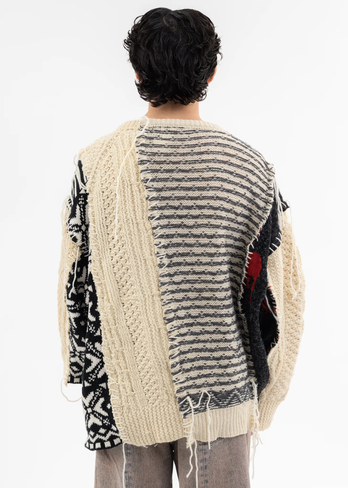 Nordic Collage Sweater -Style A - Image 4