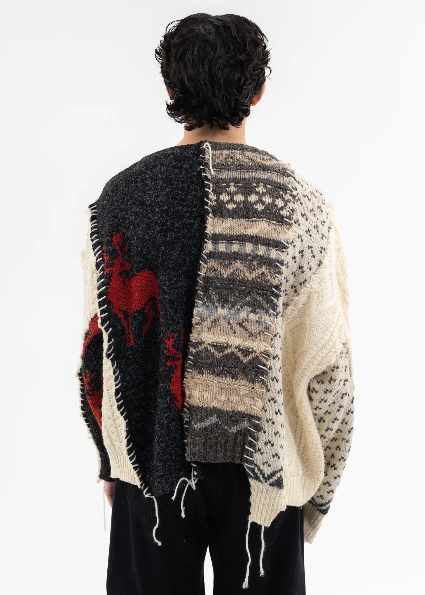 Nordic Collage Sweater -Style C - Image 2