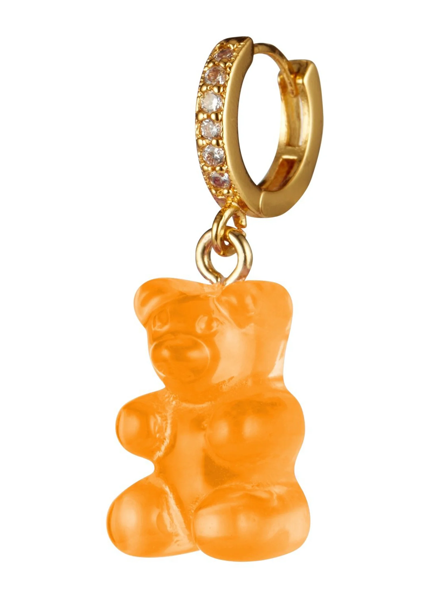 Nostalgia Bear Hoop Earring - Fanta
