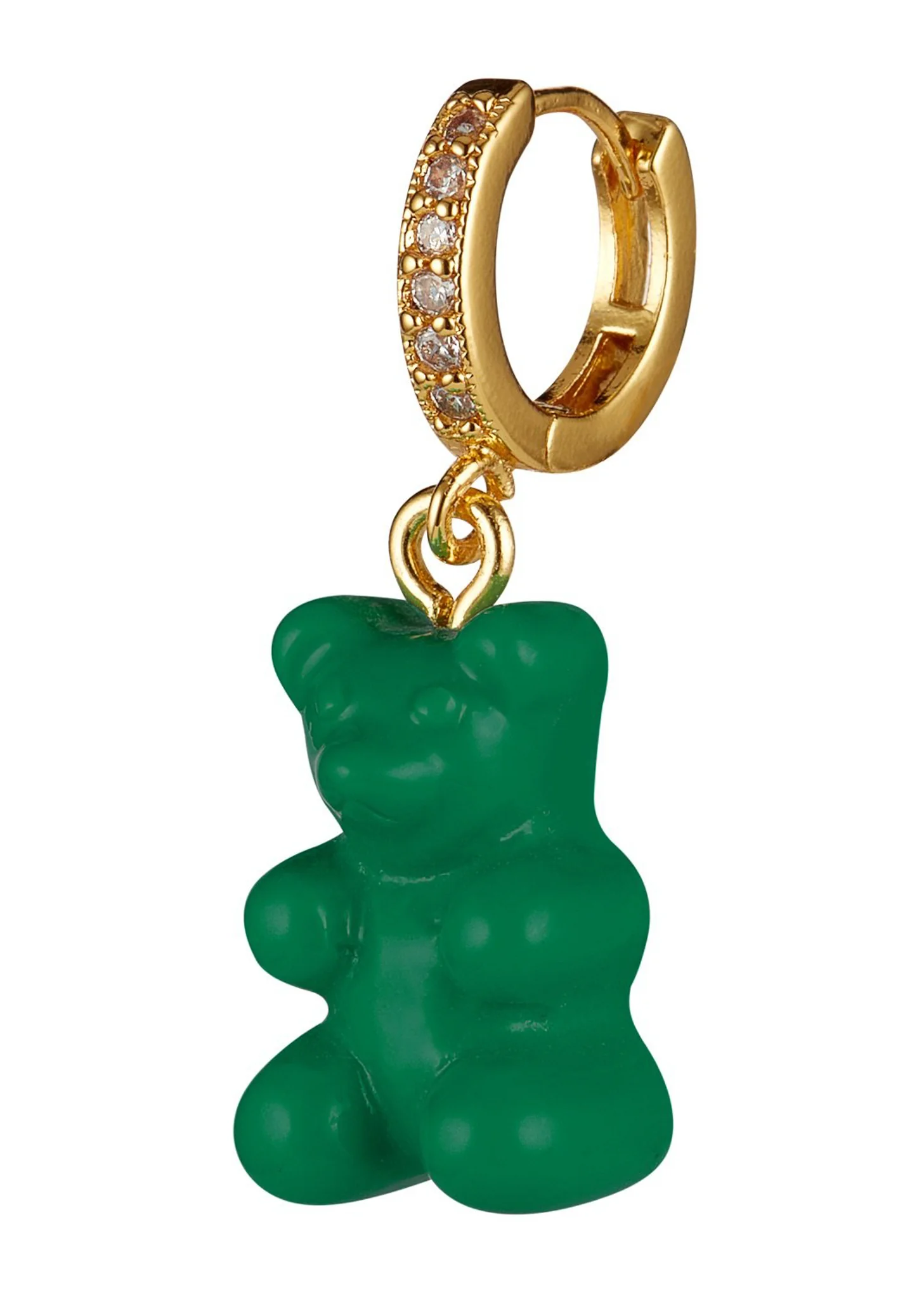 Nostalgia Bear Hoop Earring - Vegan