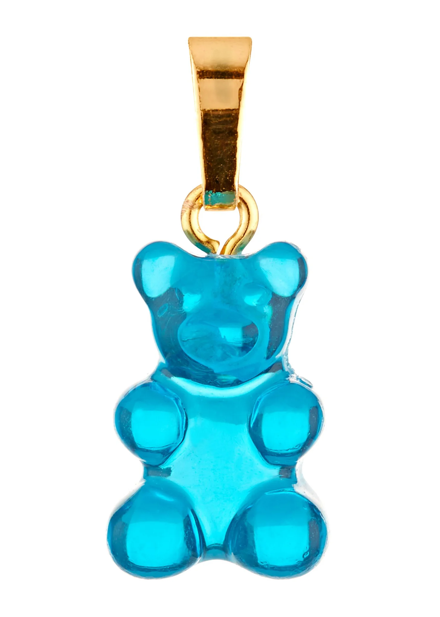 Nostalgia Bear Pendant - Azure