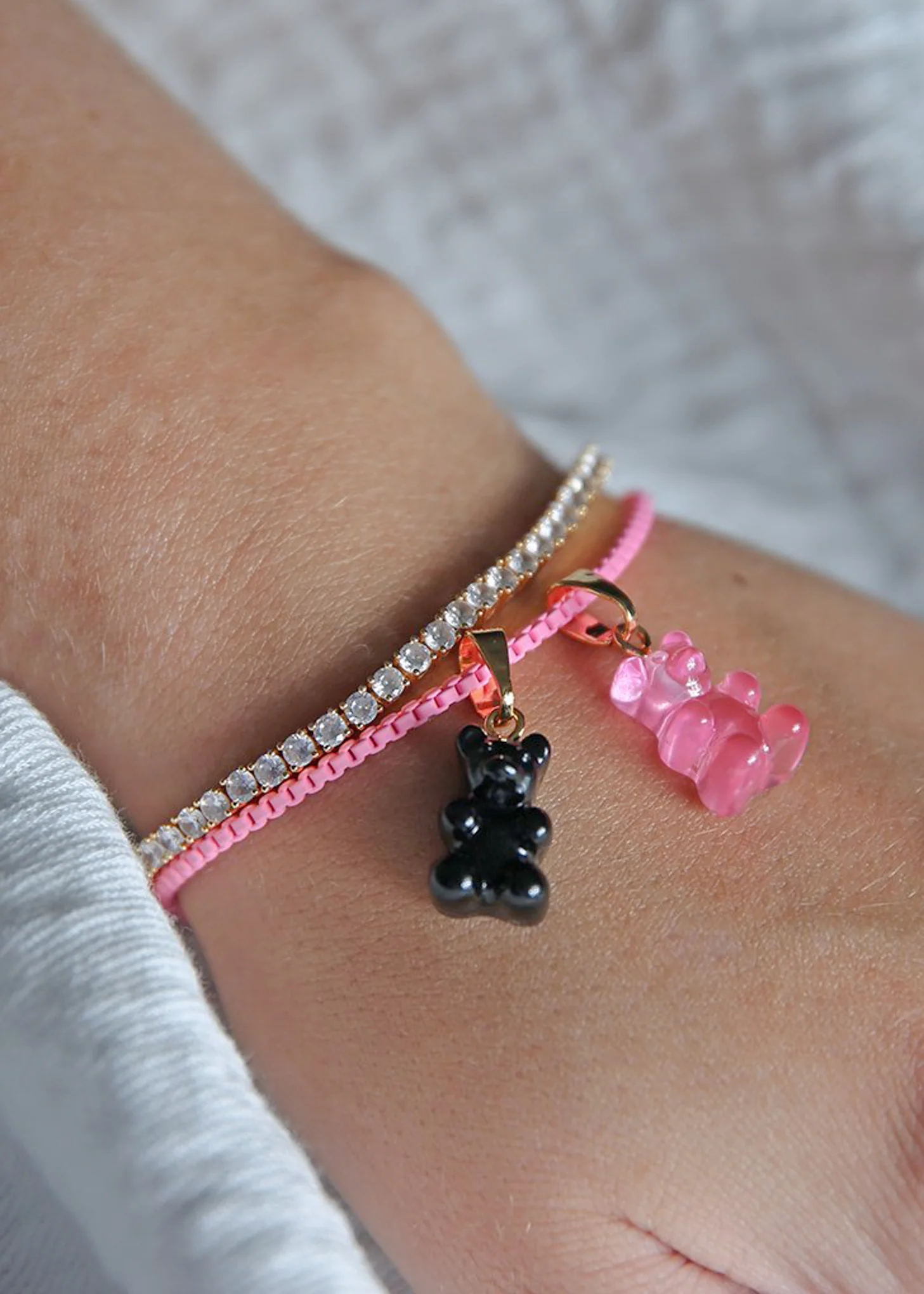 Nostalgia Bear Pendant - Black - Image 2