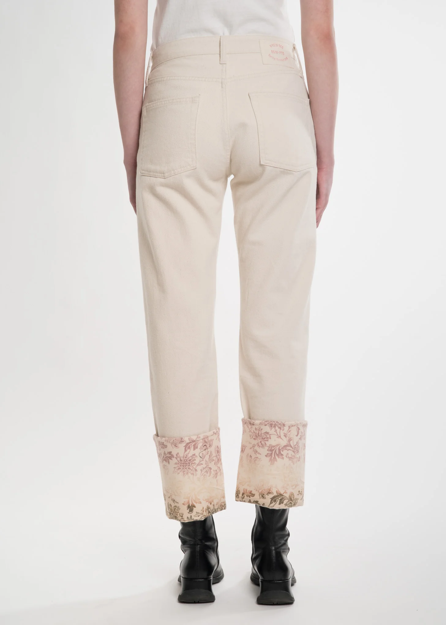 Off White Patchwork Denim - Image 2