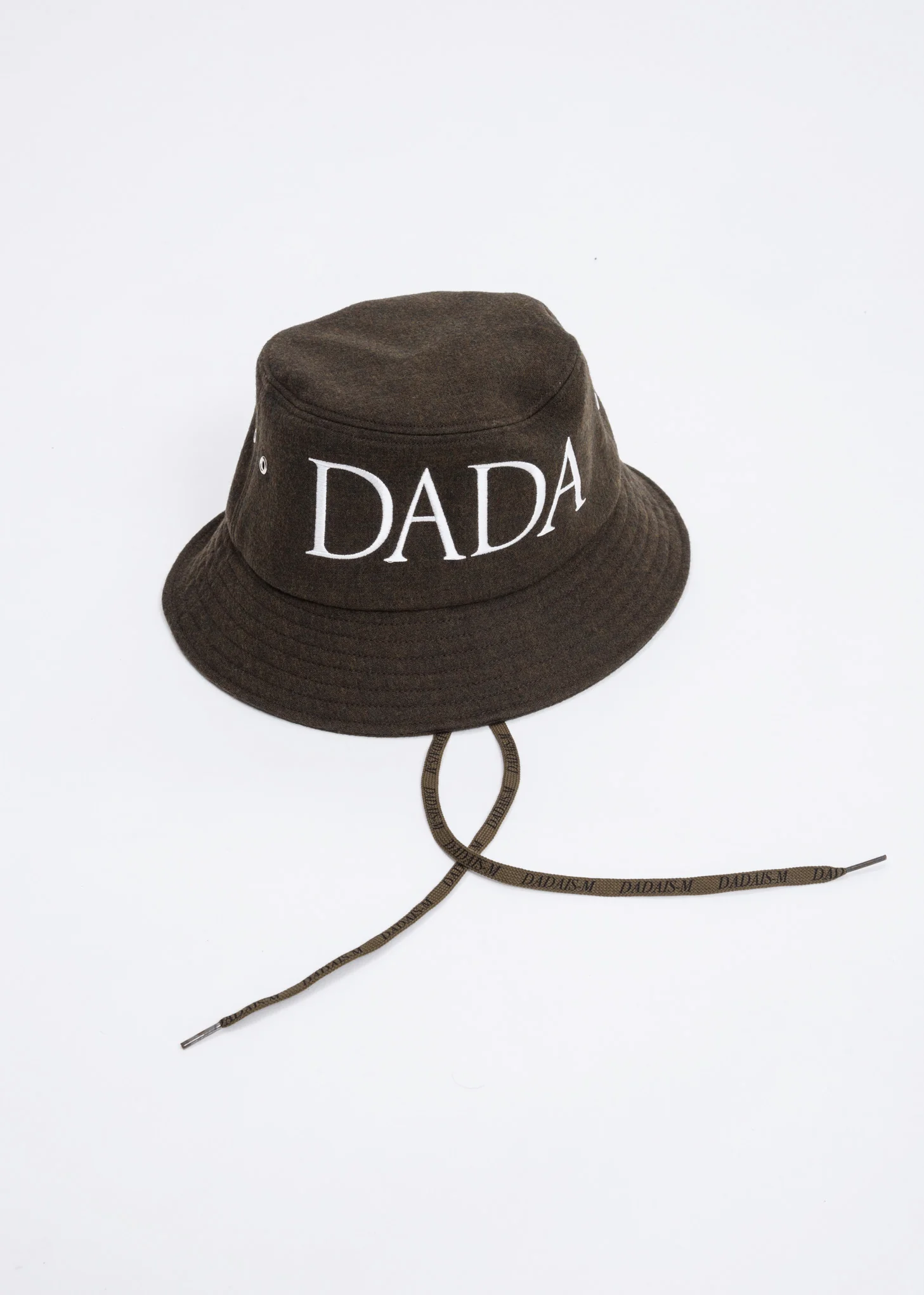 Olive DADA Embroidery Bucket Hat