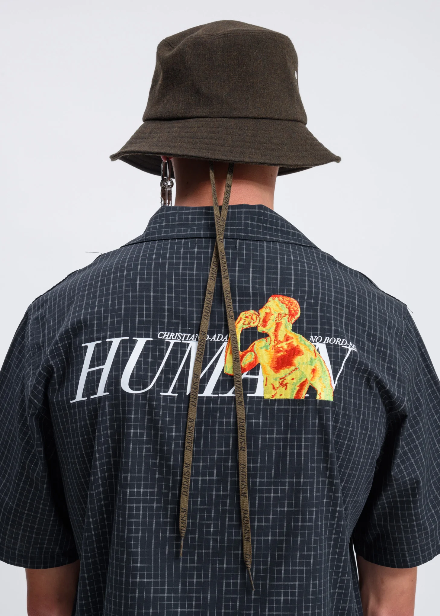 Olive DADA Embroidery Bucket Hat - Image 3