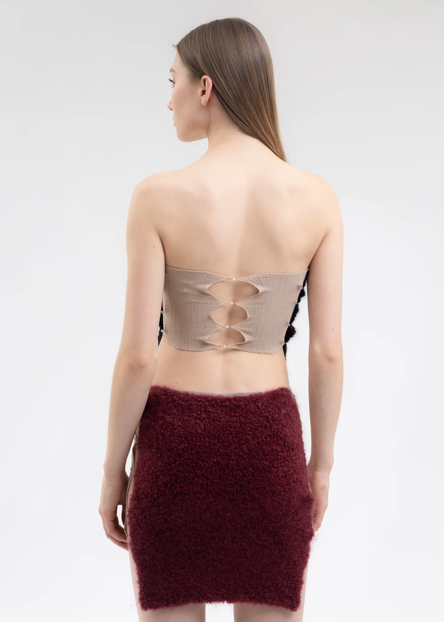 ONYX & FICELLE FLUFFY TUBE TOP - Image 2