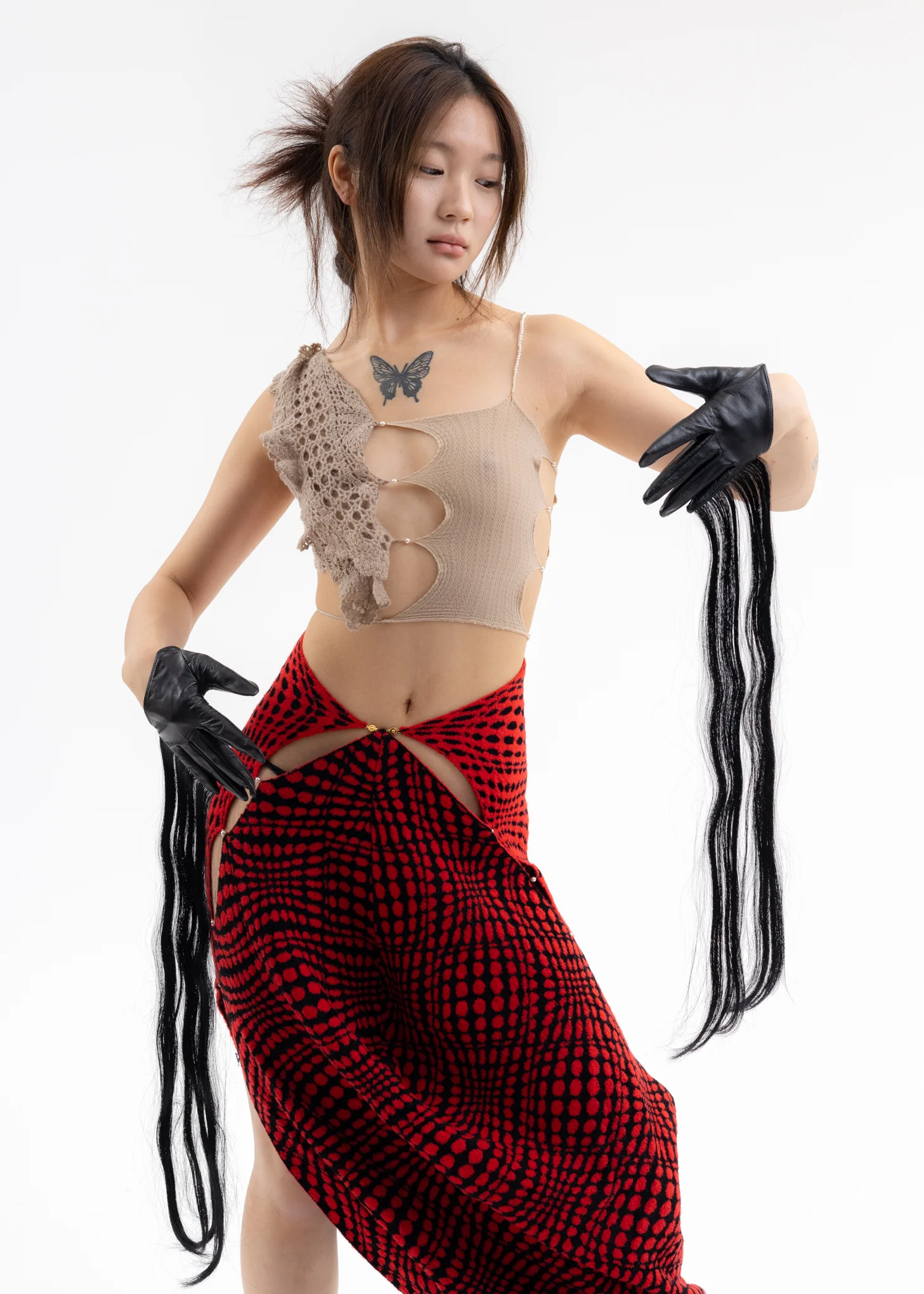 ONYX LEATHER GLOVES - Image 2
