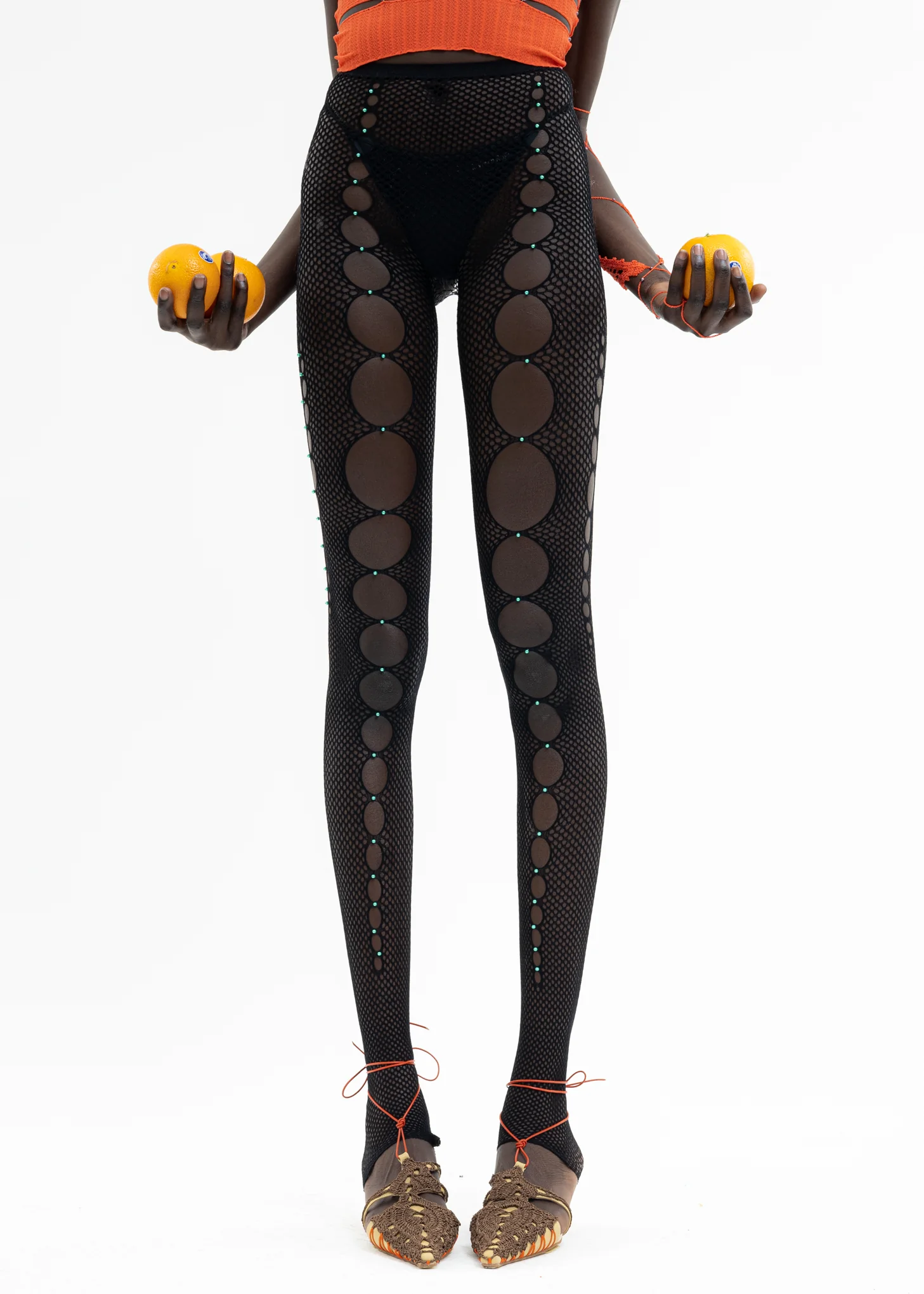 ONYX MESH STOCKINGS - Image 4