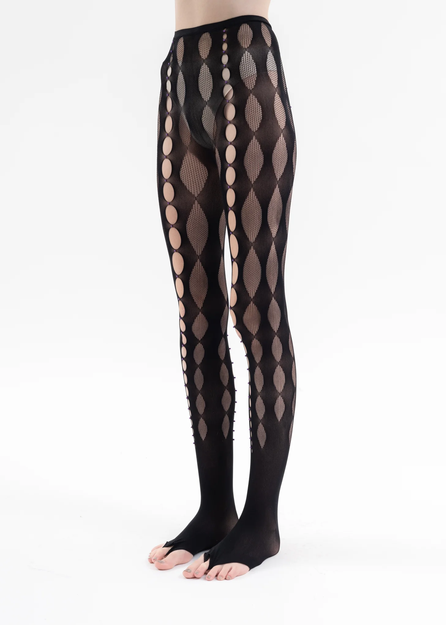 ONYX SEMI-SHEER STOCKINGS - Image 2