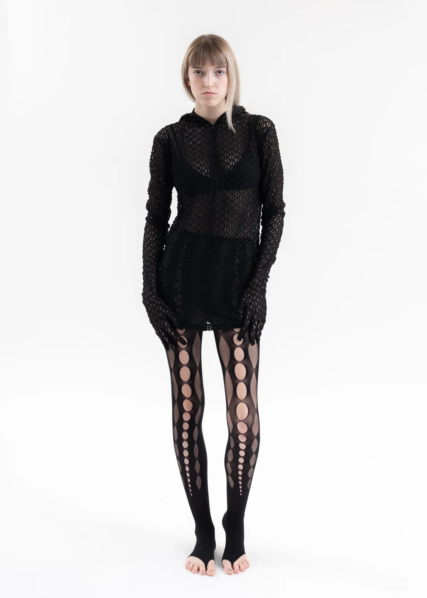 ONYX SEMI-SHEER STOCKINGS - Image 7