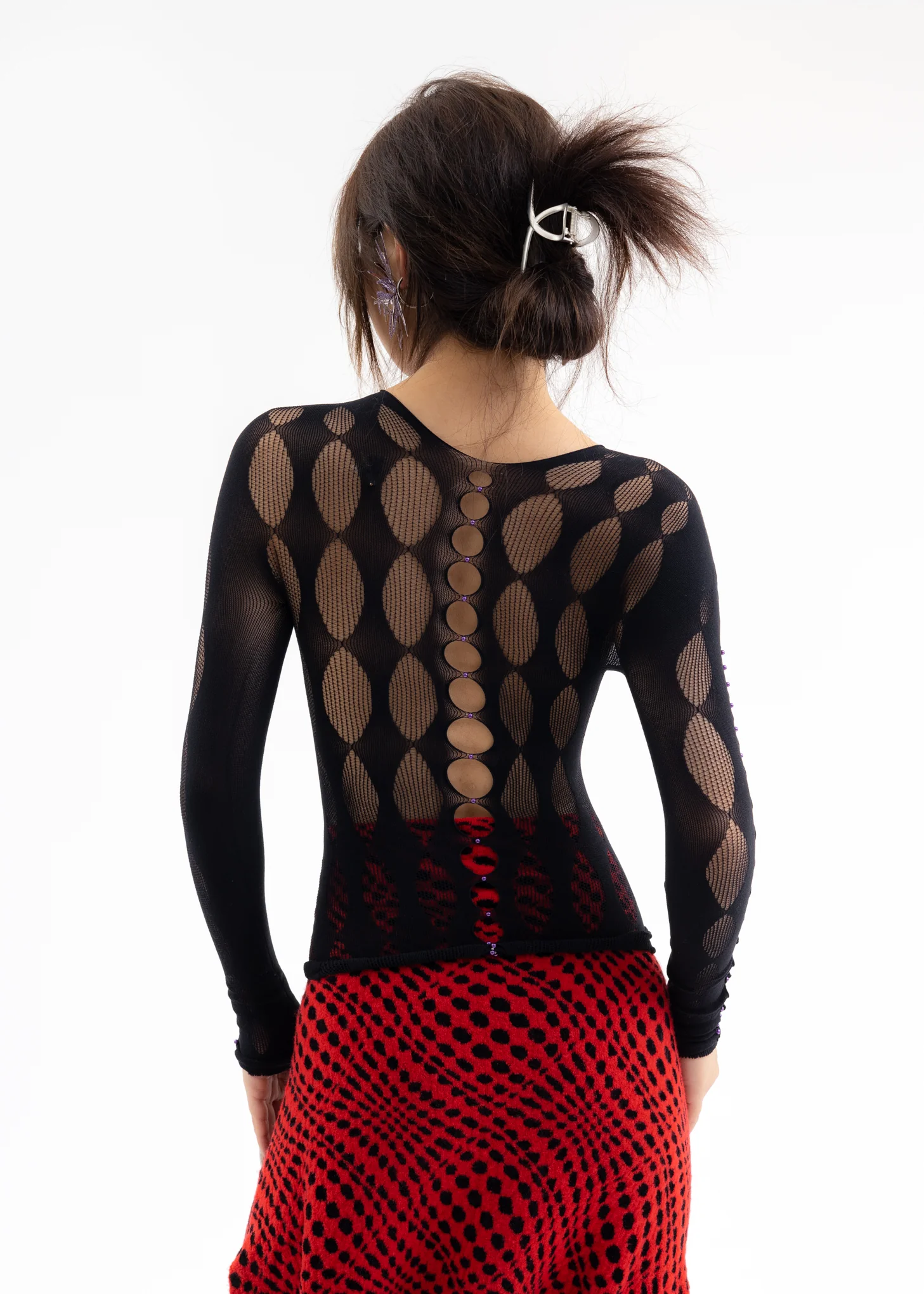 ONYX SEMI-SHEER TOP - Image 2