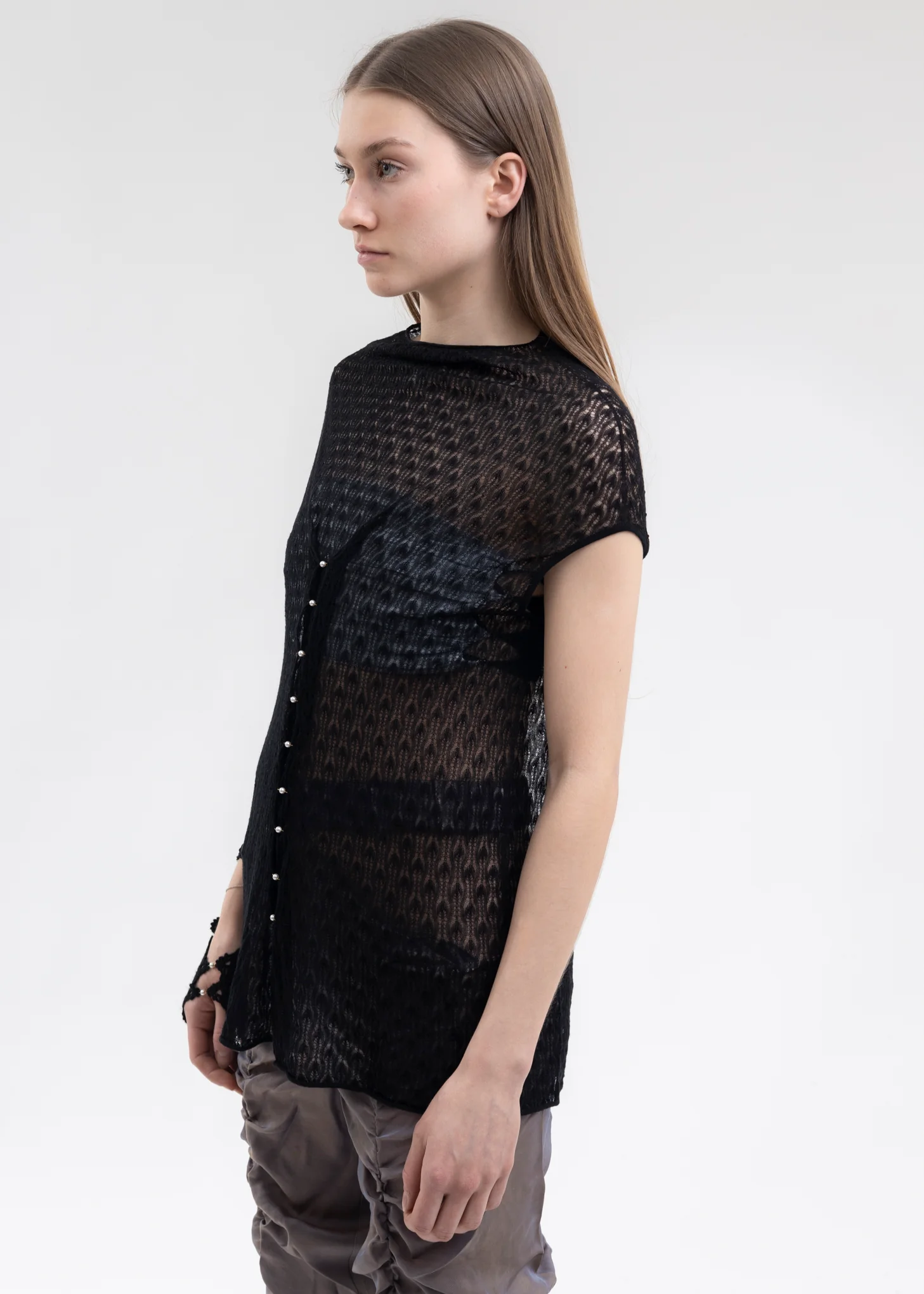 ONYX SHEER KNIT TOP - Image 7