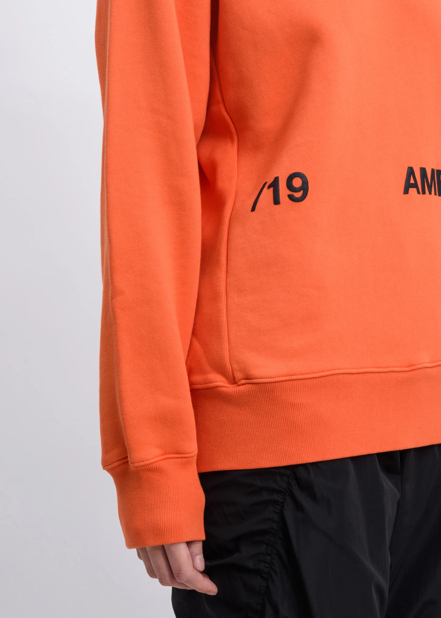 Orange '19 AMBUSH  Logo Crewneck - Image 4