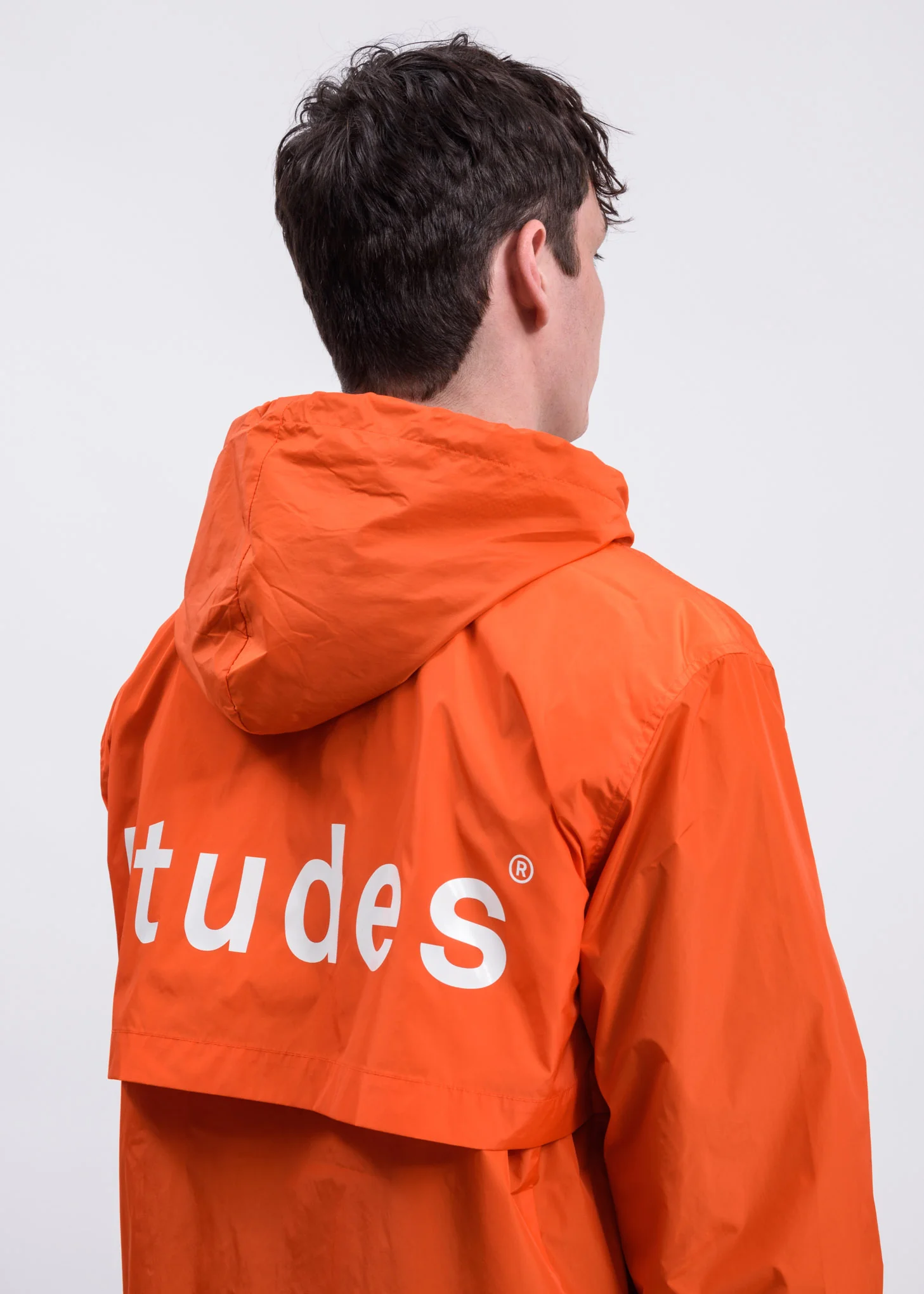 Orange Air Patch Windbreaker Jacket - Image 5