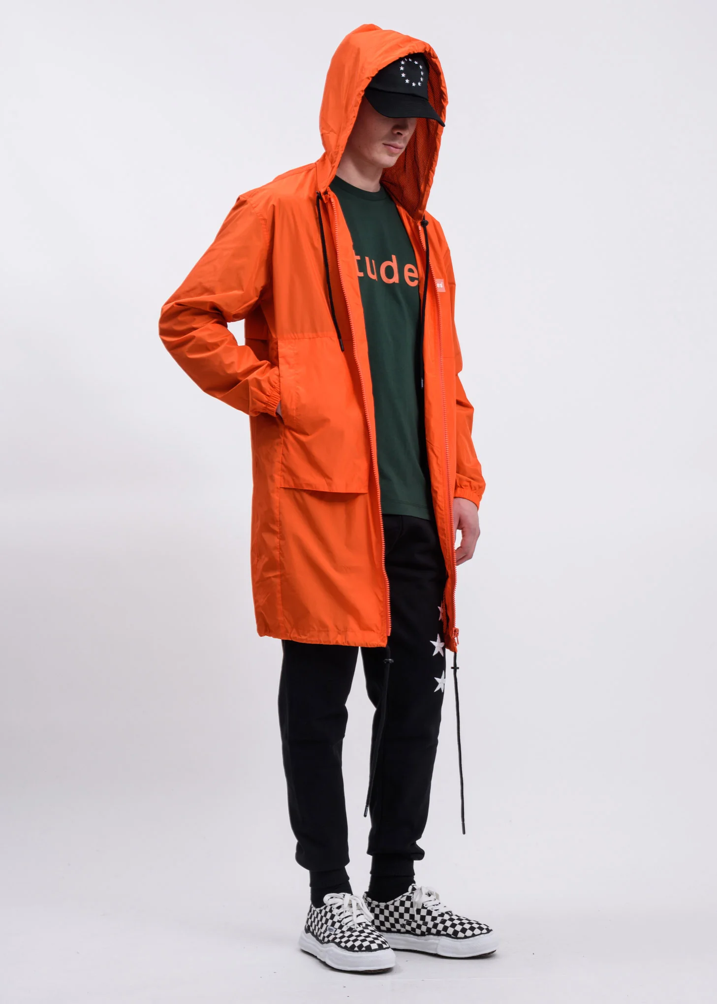 Orange Air Patch Windbreaker Jacket - Image 7