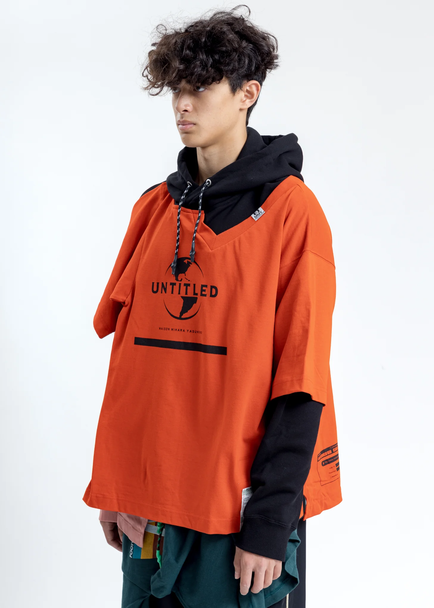 Orange Combined Hoodie - Image 3