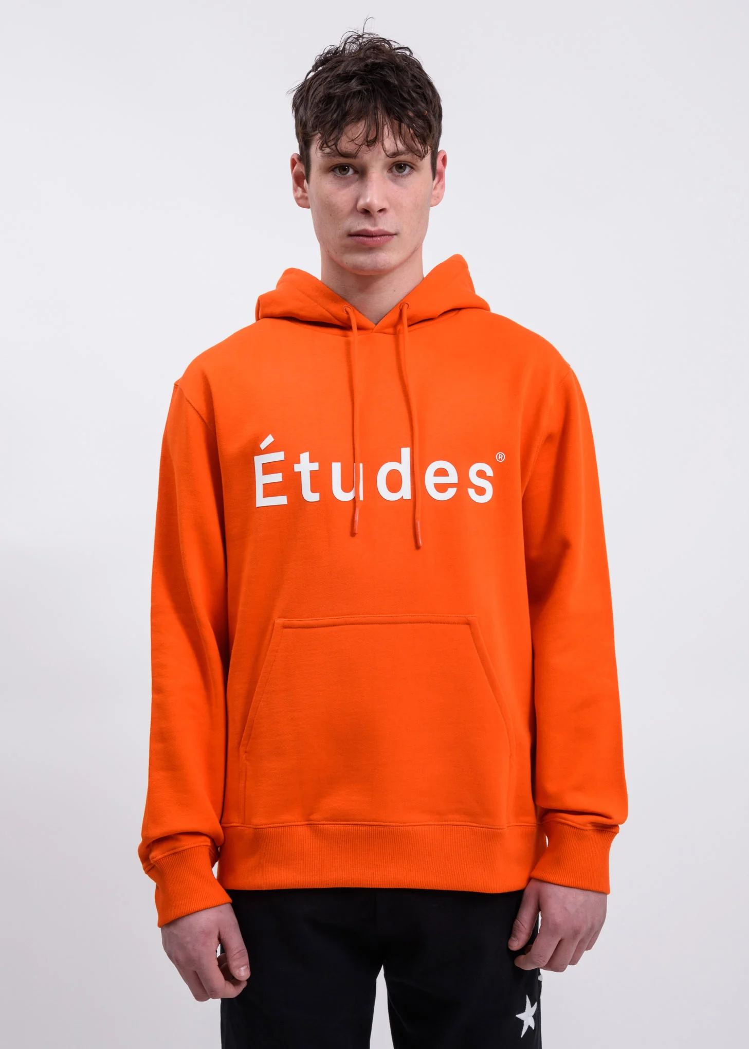 Orange "Etudes" Klein Hoodie