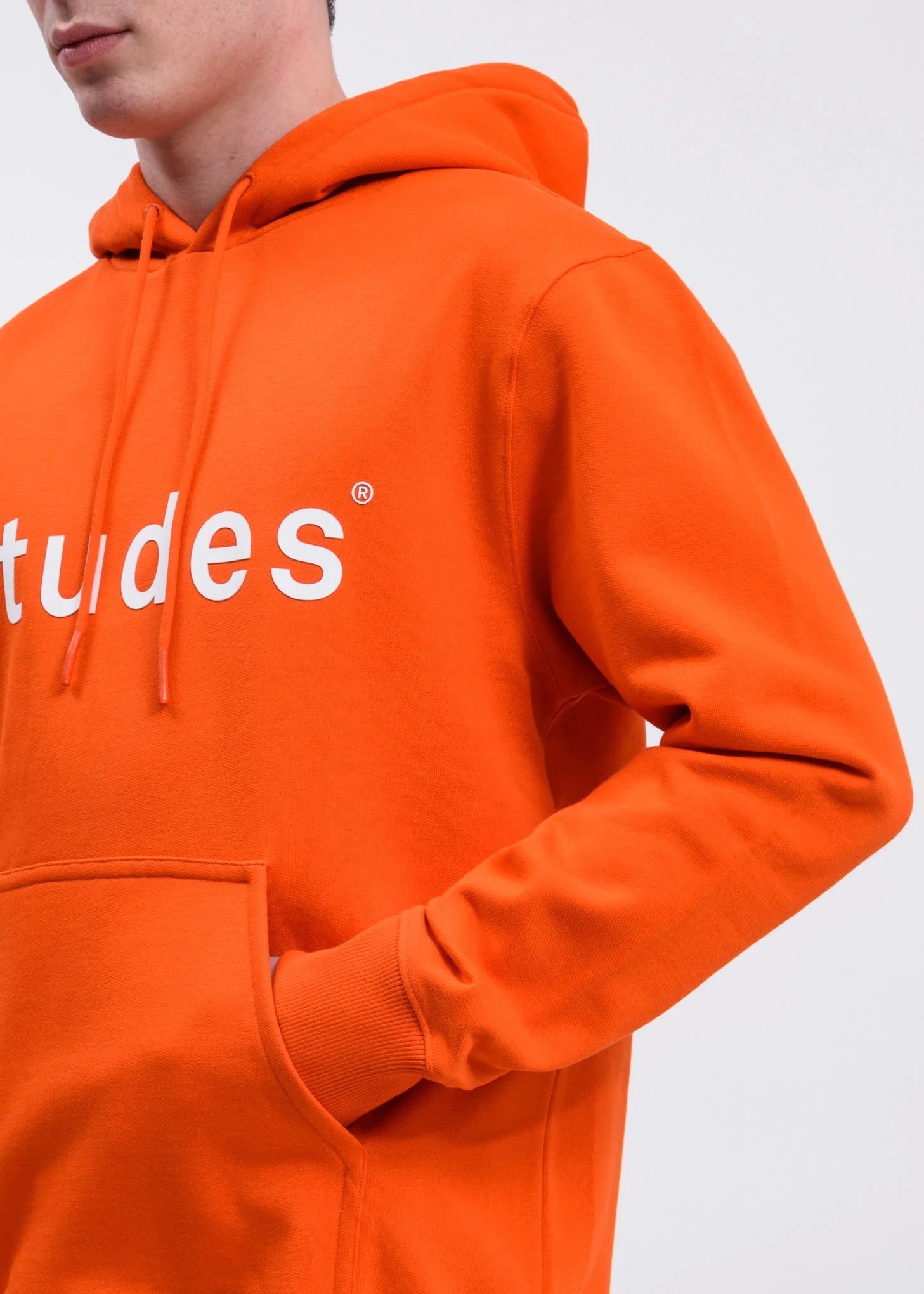 Orange "Etudes" Klein Hoodie - Image 2