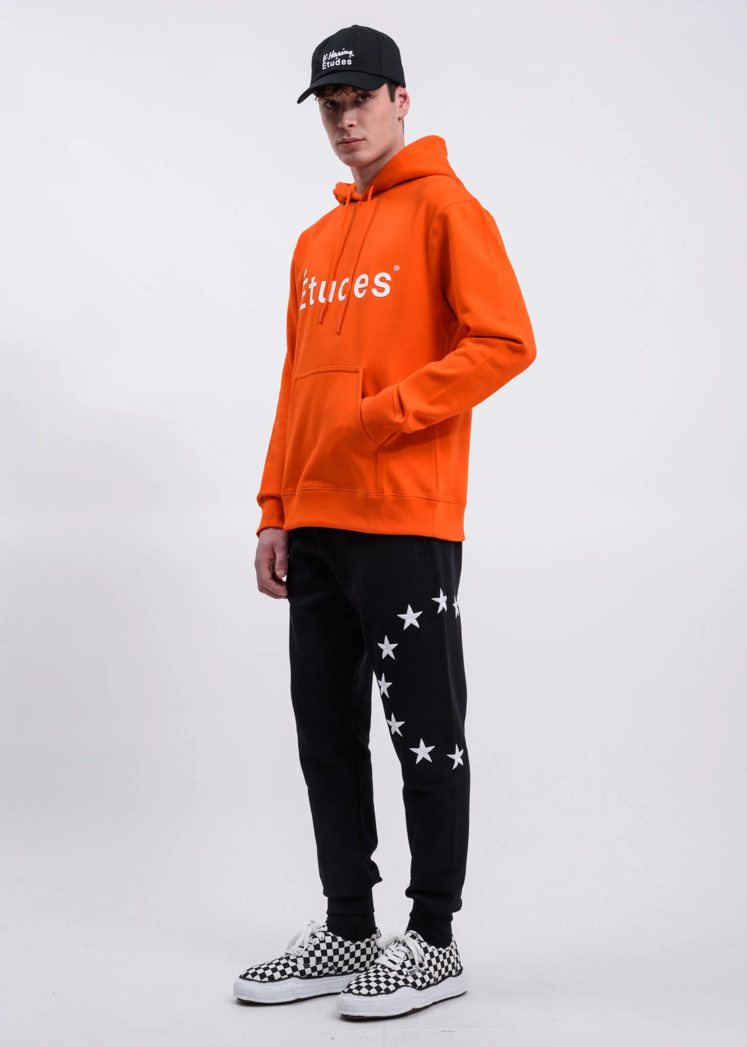 Orange "Etudes" Klein Hoodie - Image 5