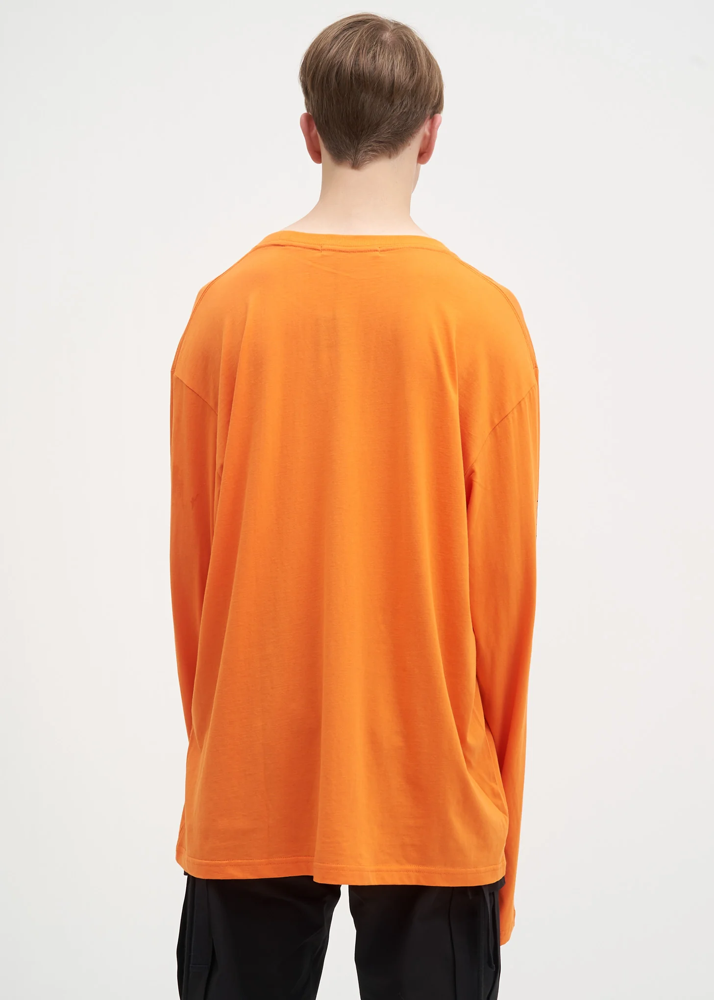 Orange Graphic L/S Shirt - Image 3