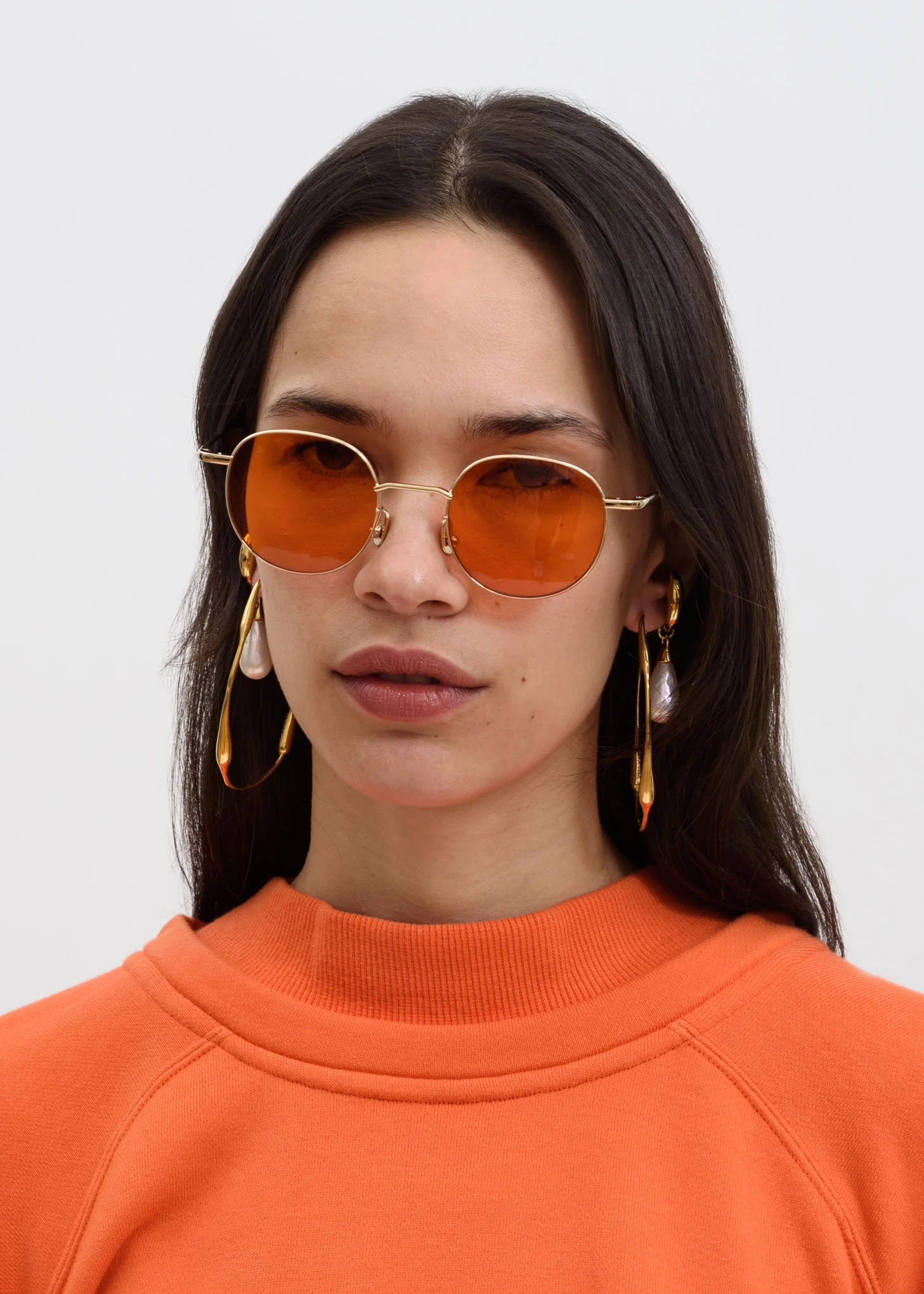 Orange Karlheinz Sunglasses