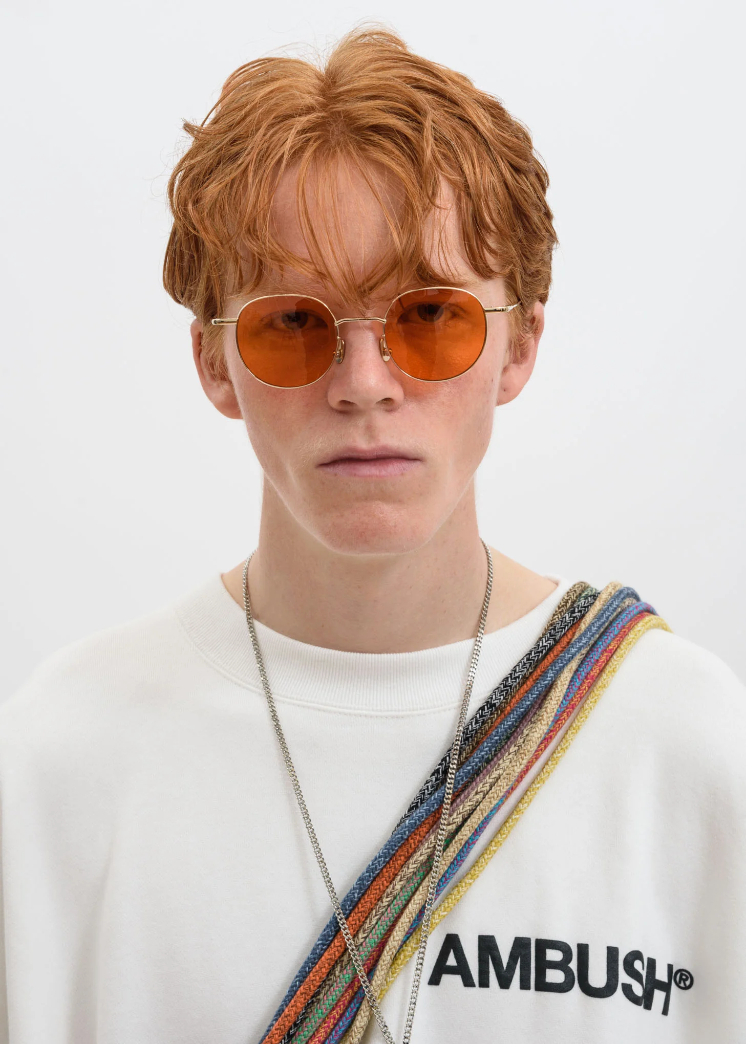 Orange Karlheinz Sunglasses