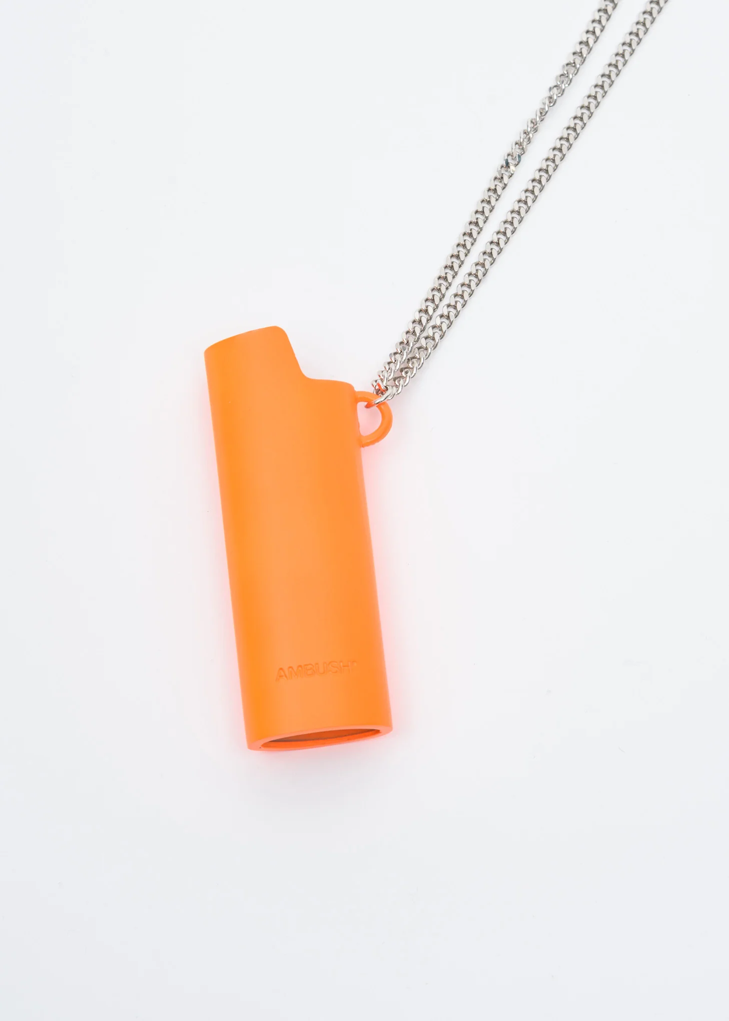 Orange Lighter Case Necklace 2