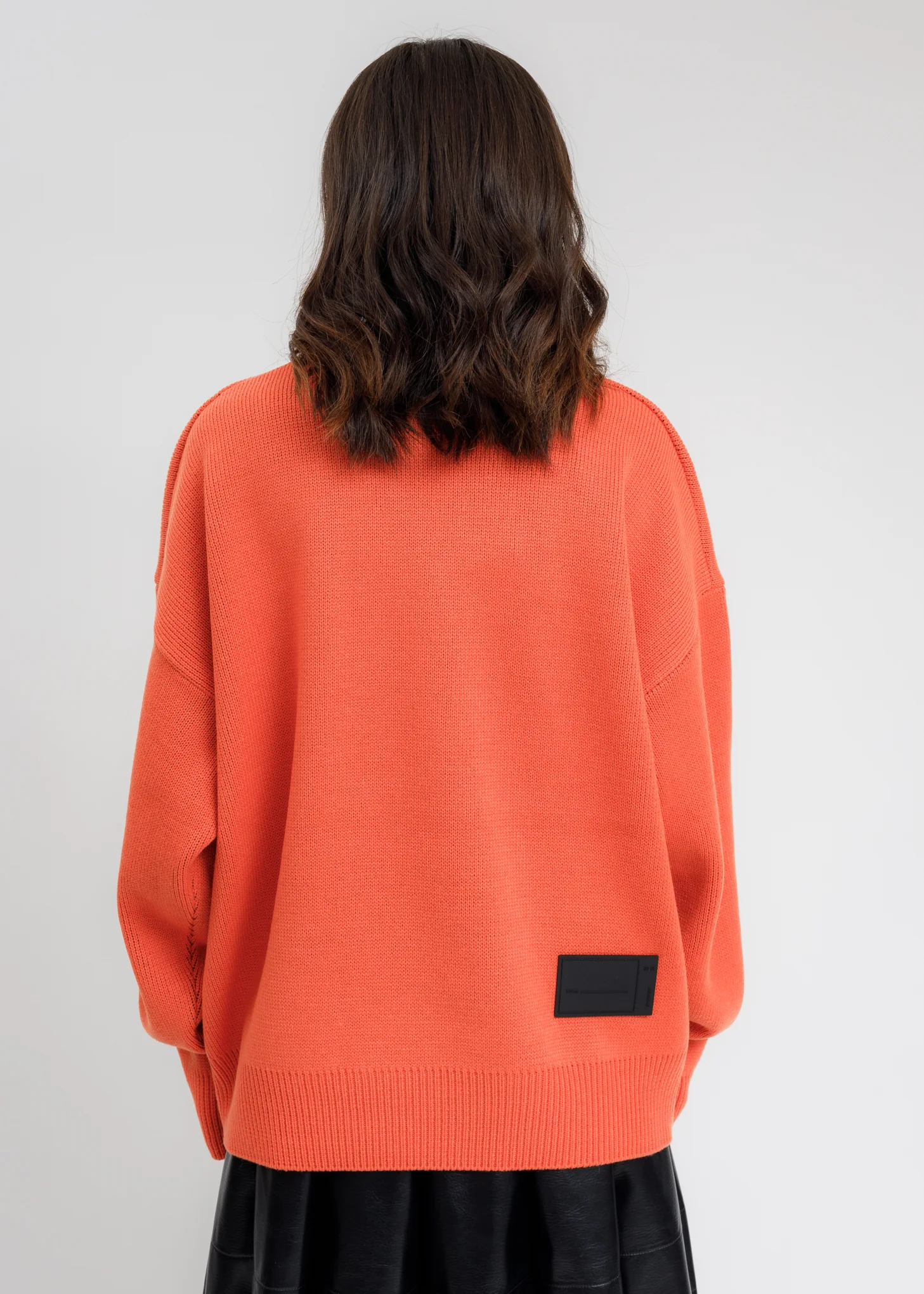 Orange Logo JCQ Sweater - Image 4
