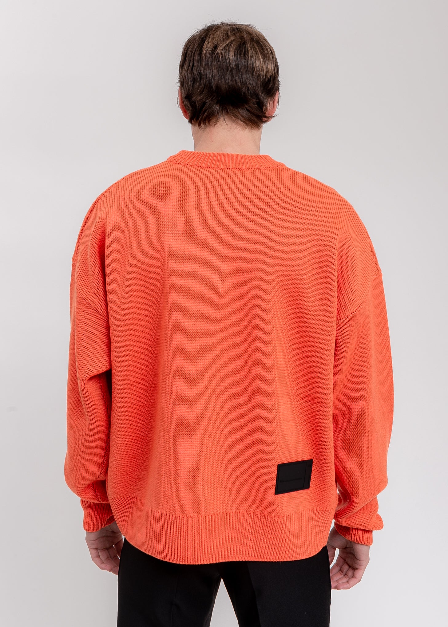 Orange Logo JCQ Sweater - Image 4