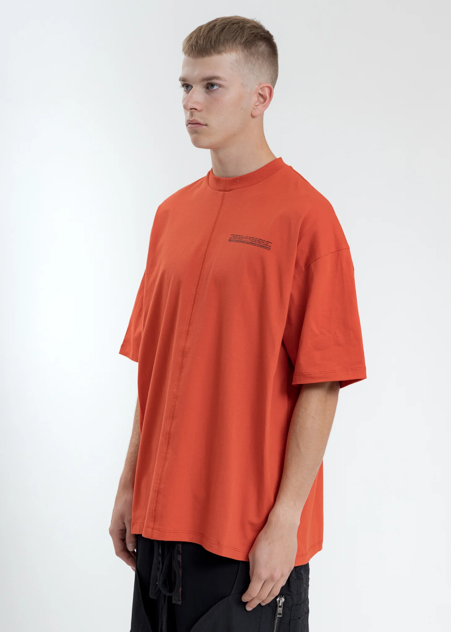 Orange Loose Fit T-Shirt - Image 3