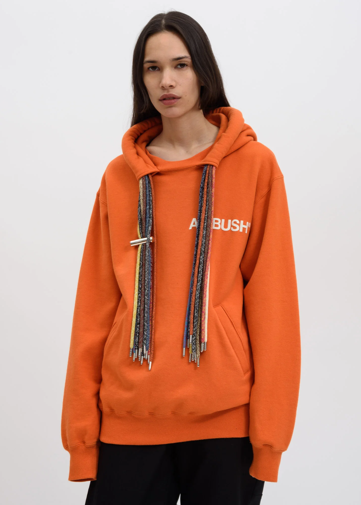 Orange Multi Cord Hoodie