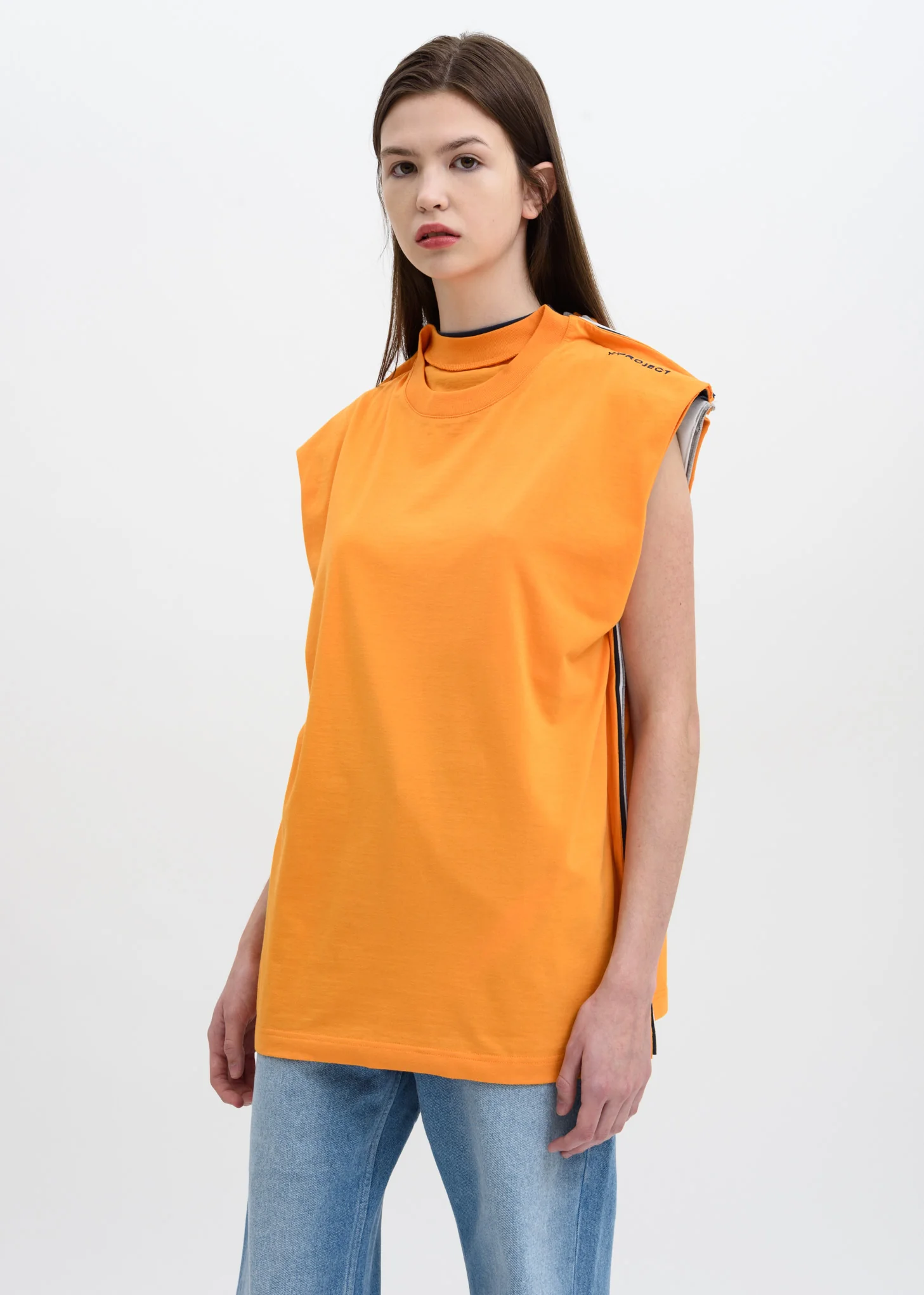 Orange Multi Tank Top