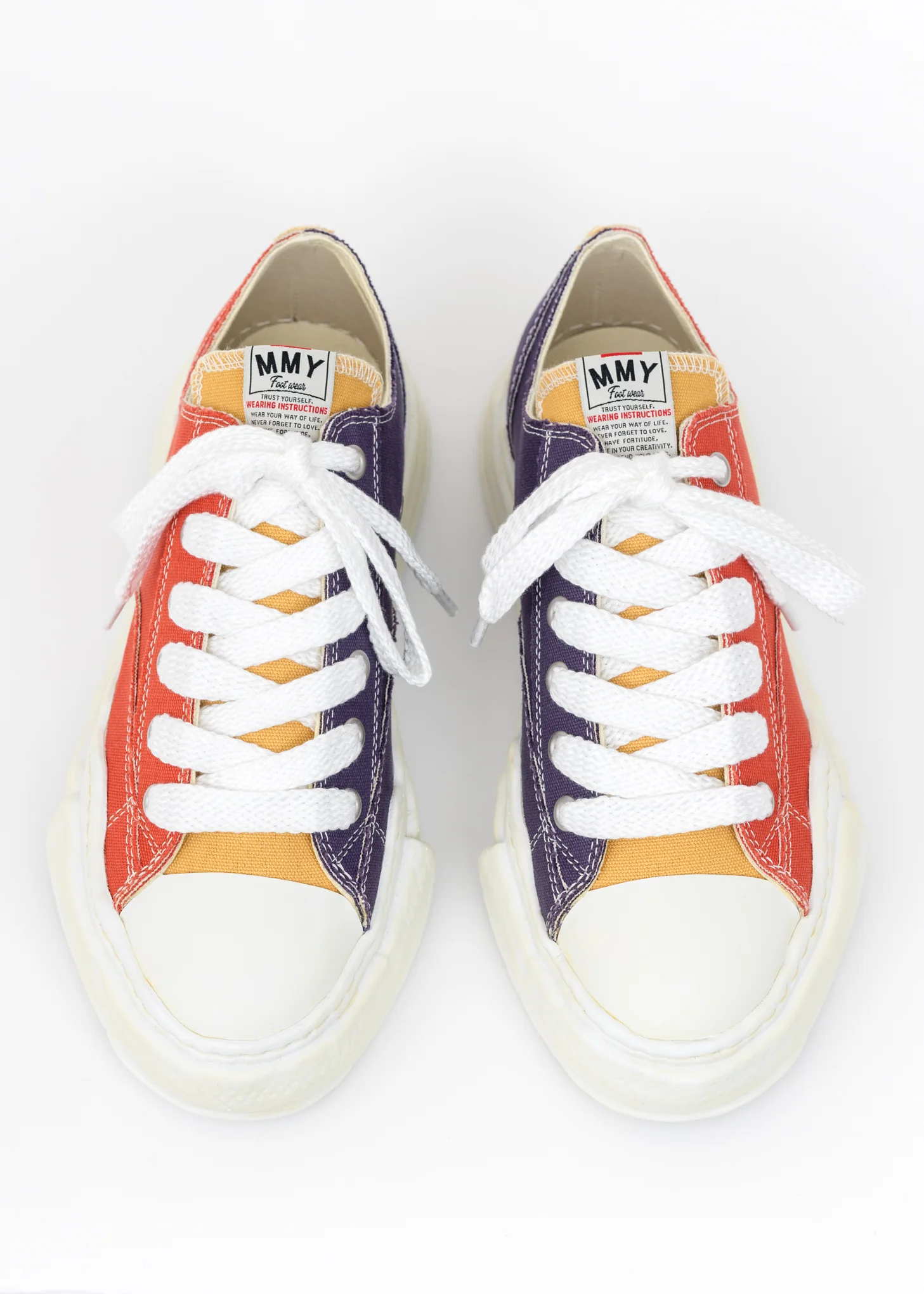 Orange Original Sole Overdyed Lowcut Sneaker - Image 2