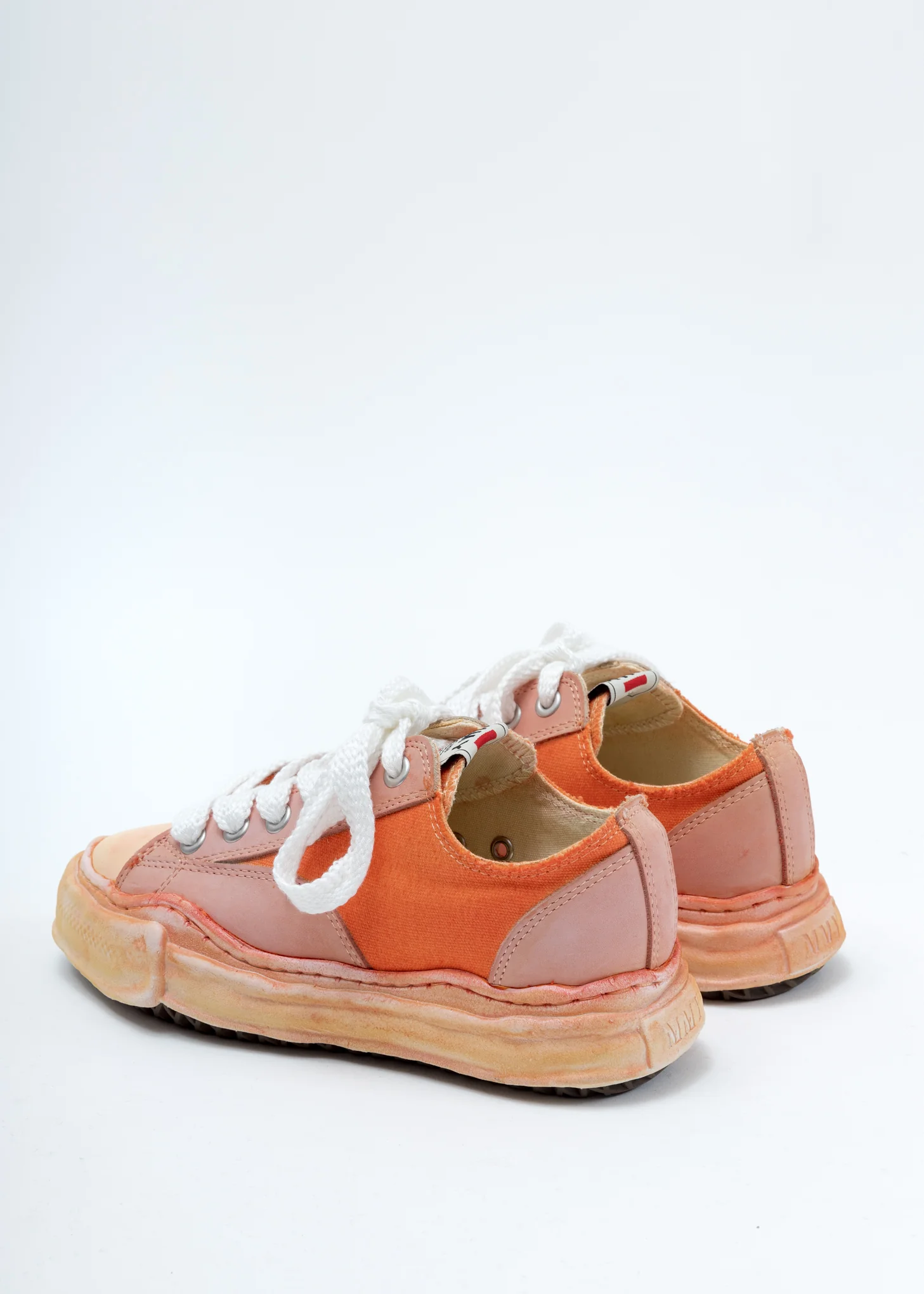 Orange Overdyed XL Original Sole Low Cut Sneaker - Image 2