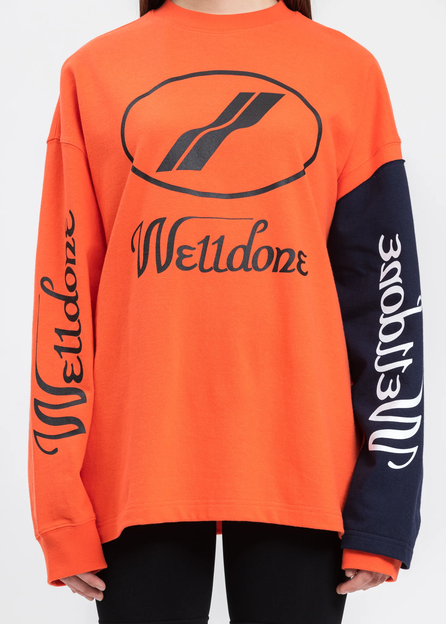 Orange Remake Logo Long Sleeve - Image 3