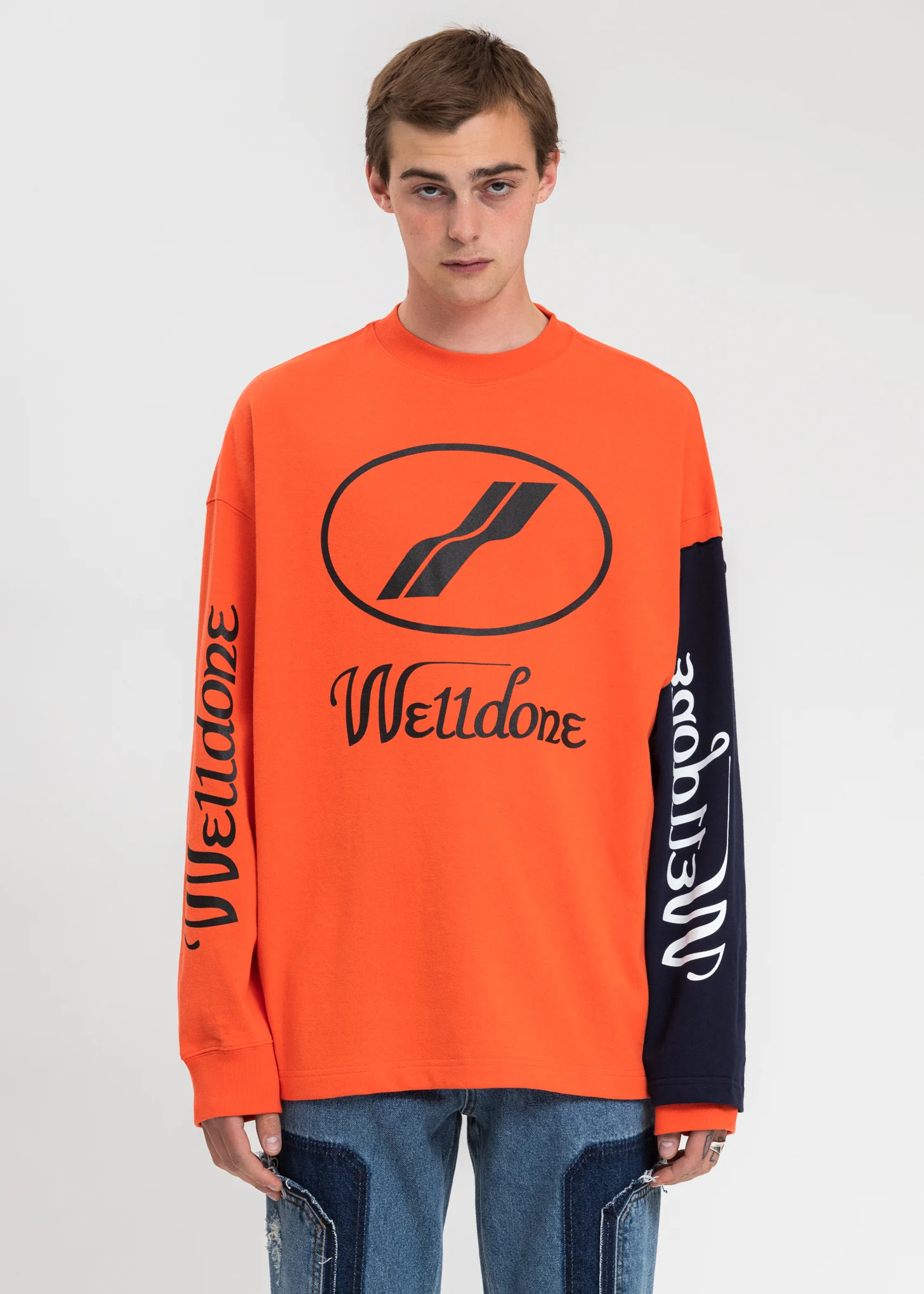 Orange Remake Logo Long Sleeve