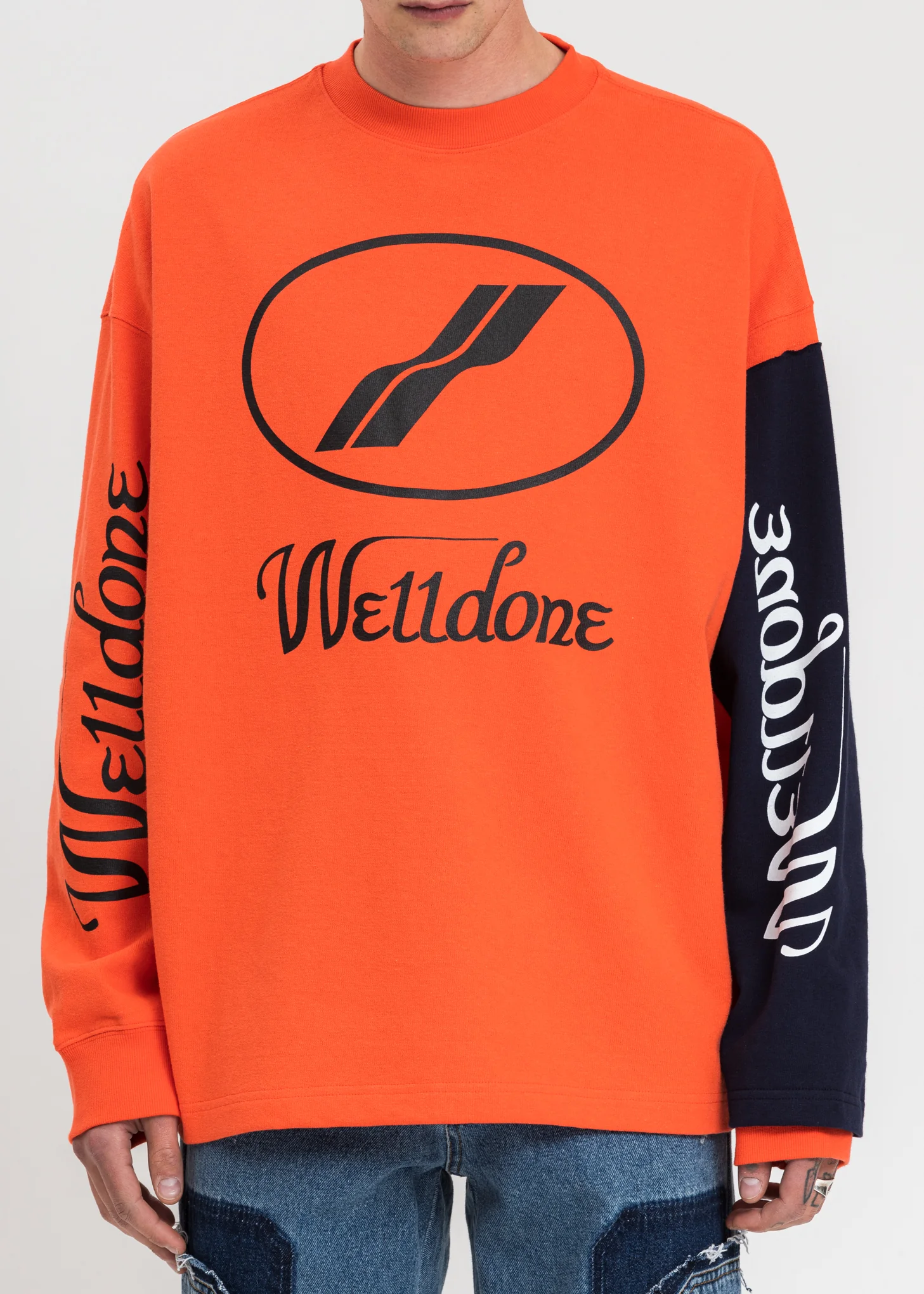 Orange Remake Logo Long Sleeve - Image 4