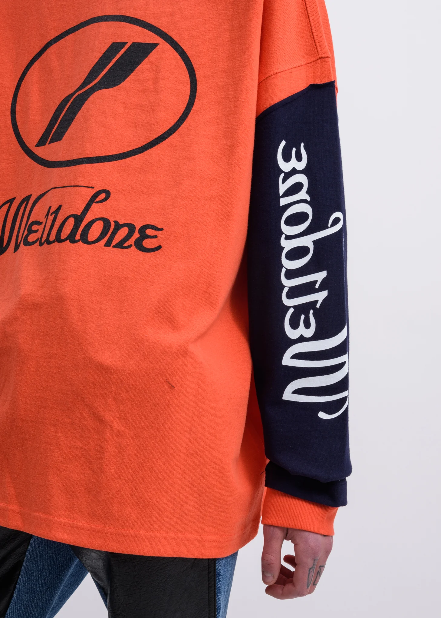 Orange Remake Logo Long Sleeves - Image 4