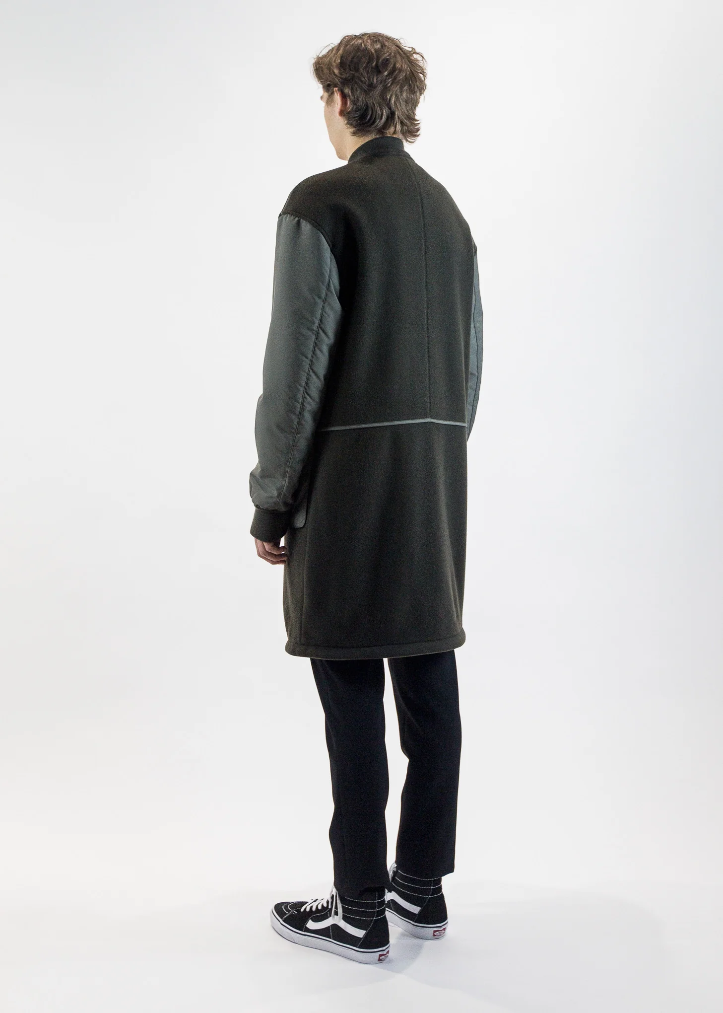 Oversize Bomber Coat - Image 4
